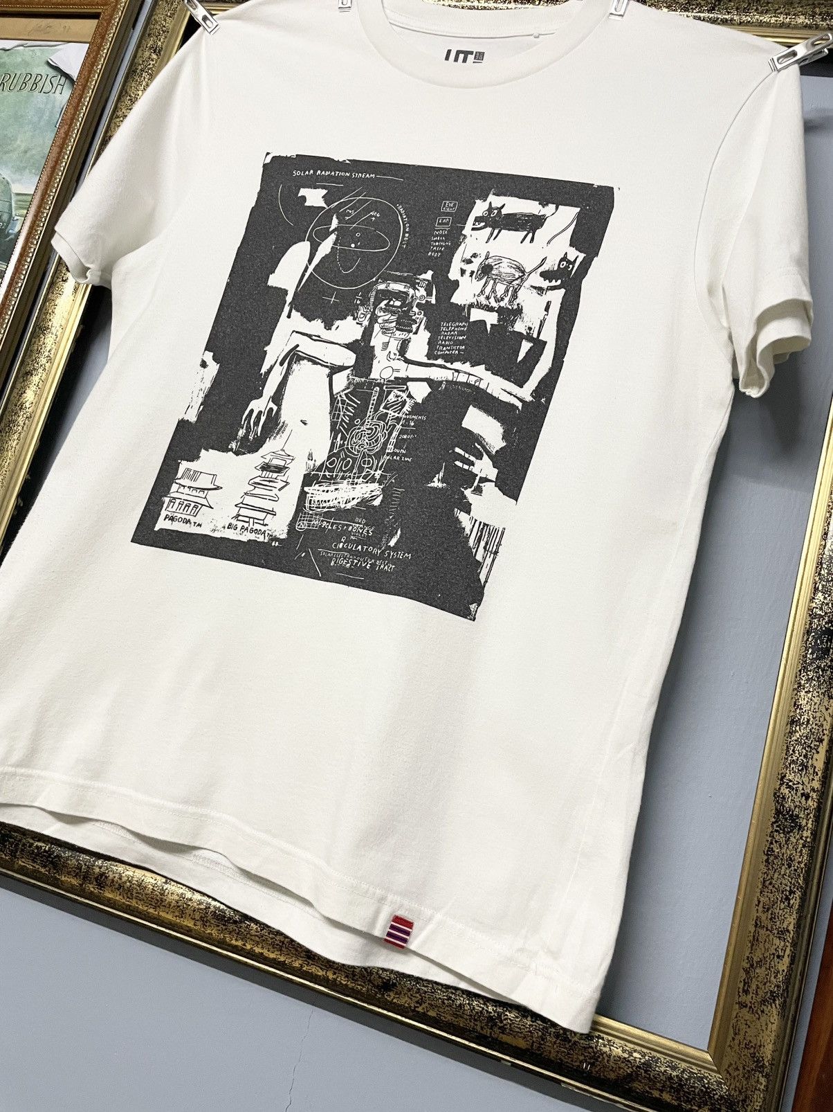 Jean-Michel Basquiat Designer Jean-Michael Basquait X Uniqlo Art Printed Tshirt Size US M / EU 48-50 / 2 - 4 Thumbnail