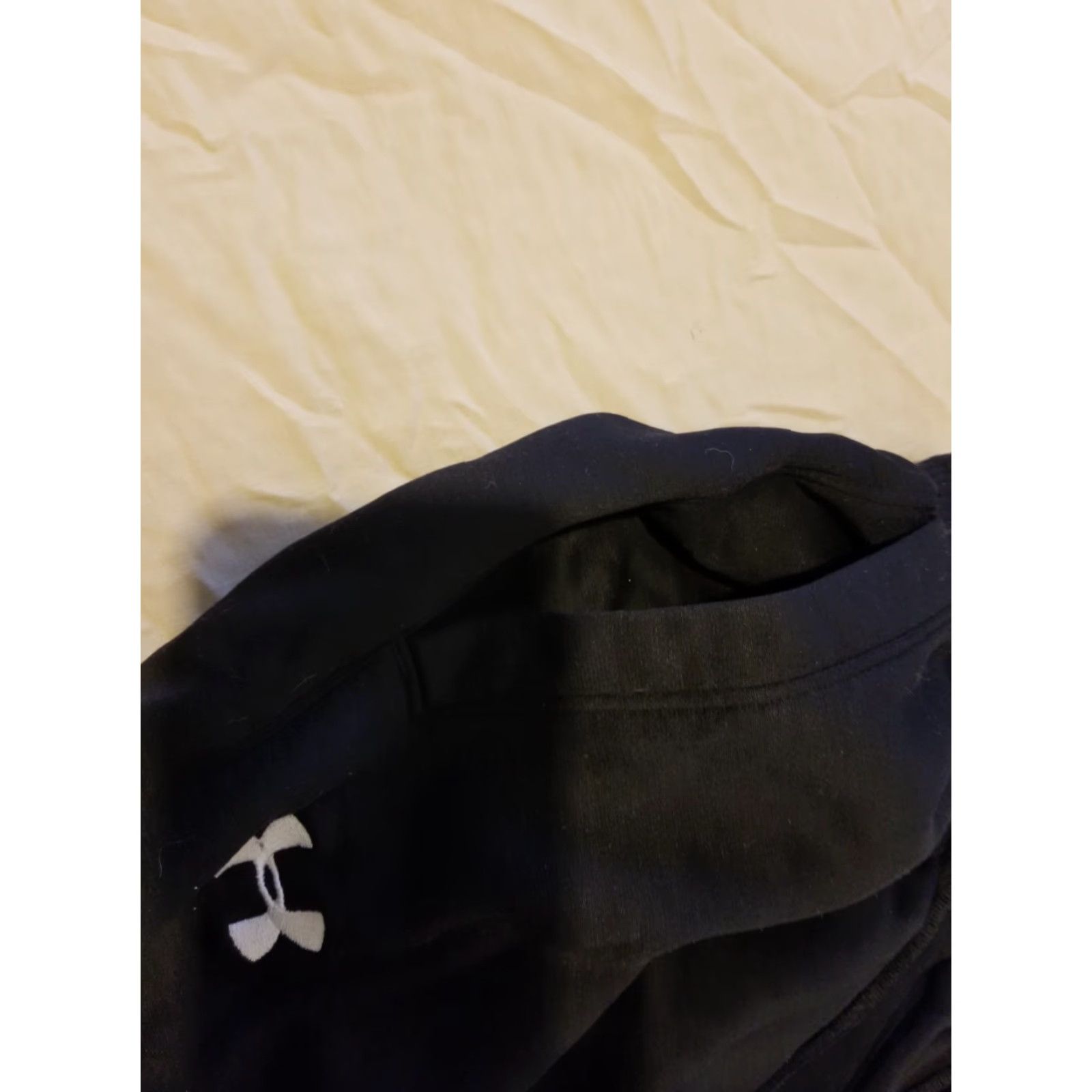 Under Armour Mens Under Armour Pants L Large Black Athletic Gym Workout Sweatpants Size US 33 - 4 Thumbnail