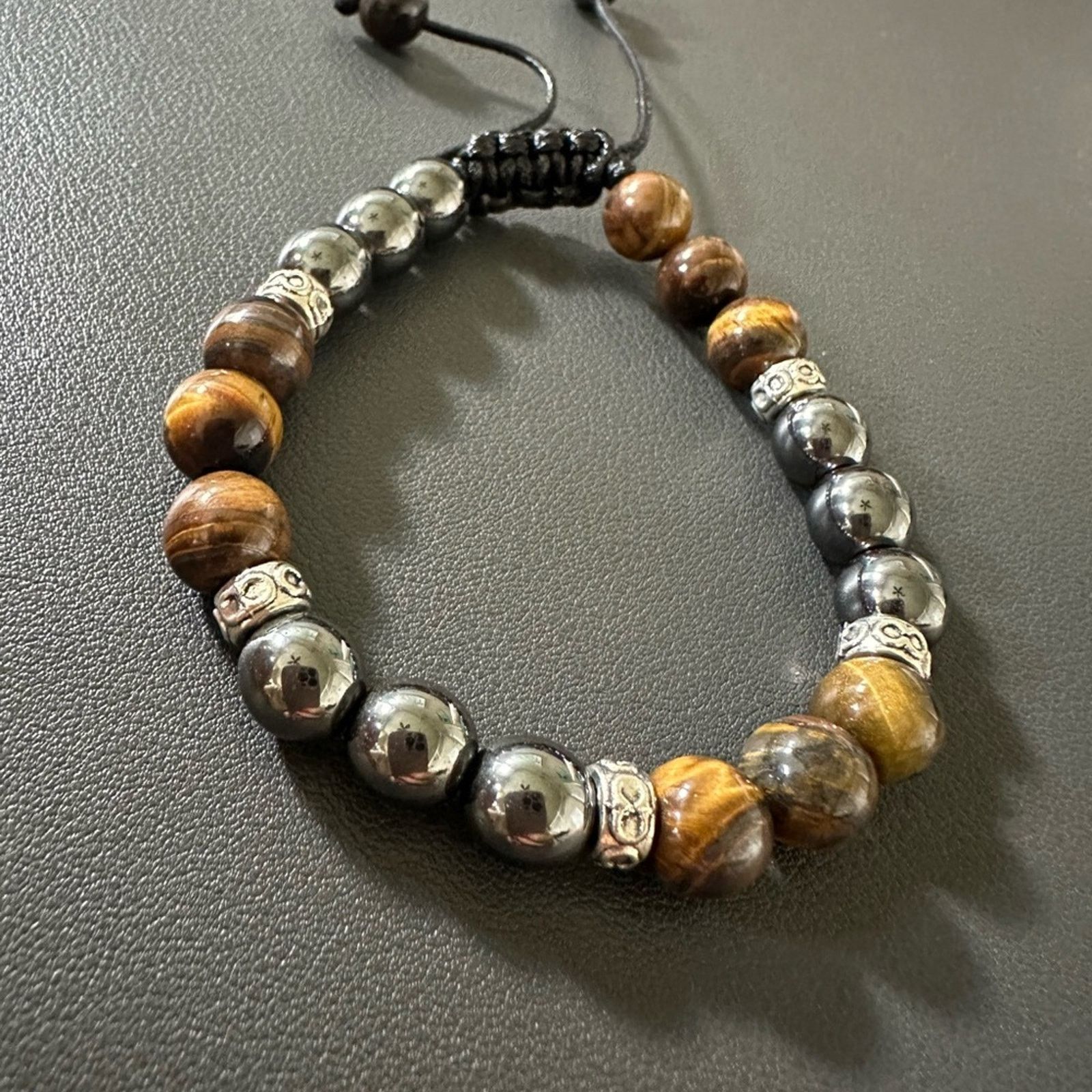 Other Men’s Tiger Eye Lava Stone Bracelets Beaded Size ONE SIZE - 3 Thumbnail