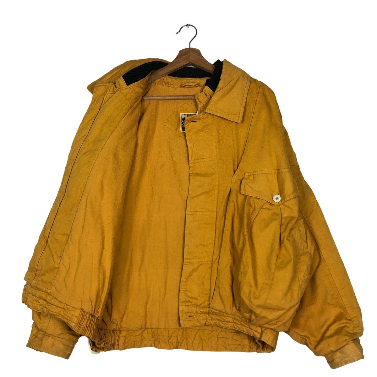 Japanese Brand 🔥VINTAGE BOMBER JACKET BIKER BONDAGE DESIGN HOLIDAYOUT Size US L / EU 52-54 / 3 - 11 Thumbnail