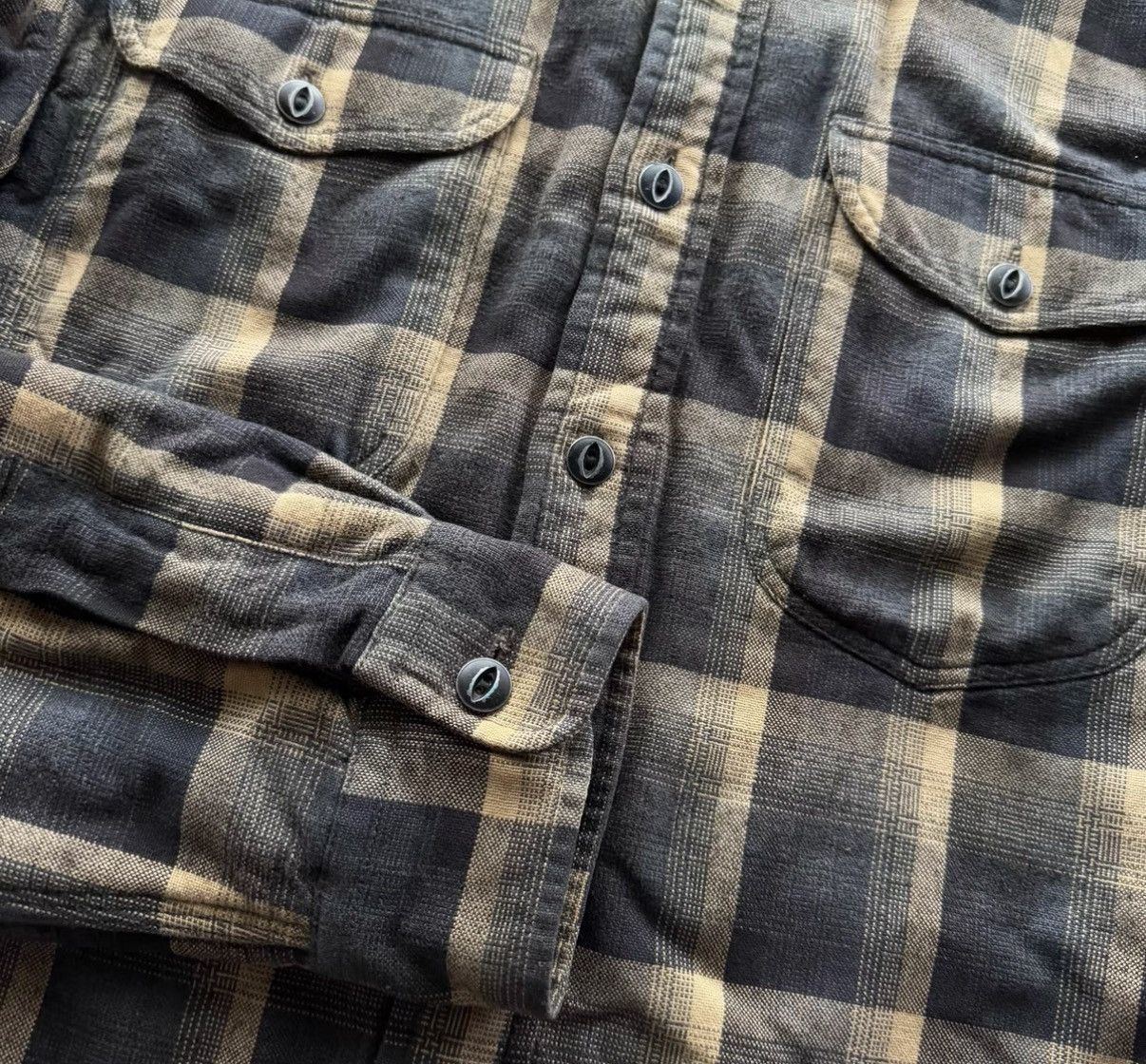 RRL Ralph Lauren Ralph Lauren Double RL RRL Double Layer Plaid Shirt K22 Size US M / EU 48-50 / 2 - 6 Thumbnail
