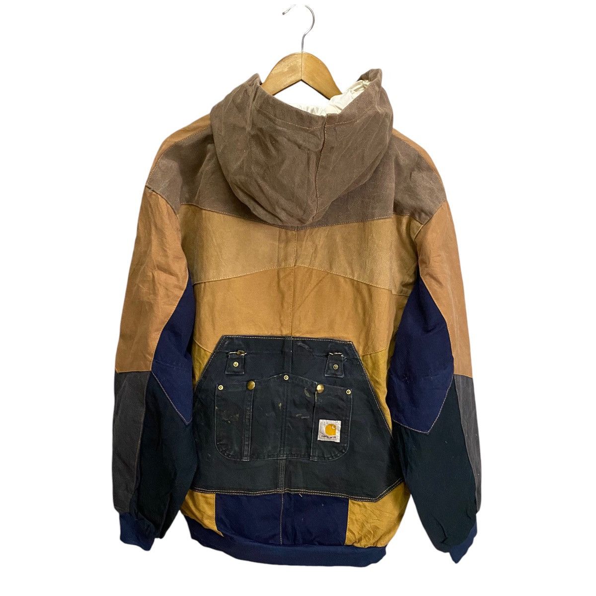 Carhartt Vintage reworked Carhartt active Jacket patchwork Size US L / EU 52-54 / 3 - 4 Thumbnail