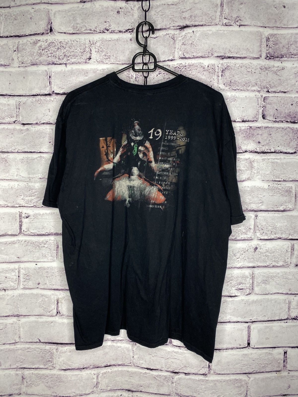 Slipknot Men's T-Shirt Slipknot 19 Years Horror Rock Band Tee Size US XL / EU 56 / 4 - 9 Thumbnail