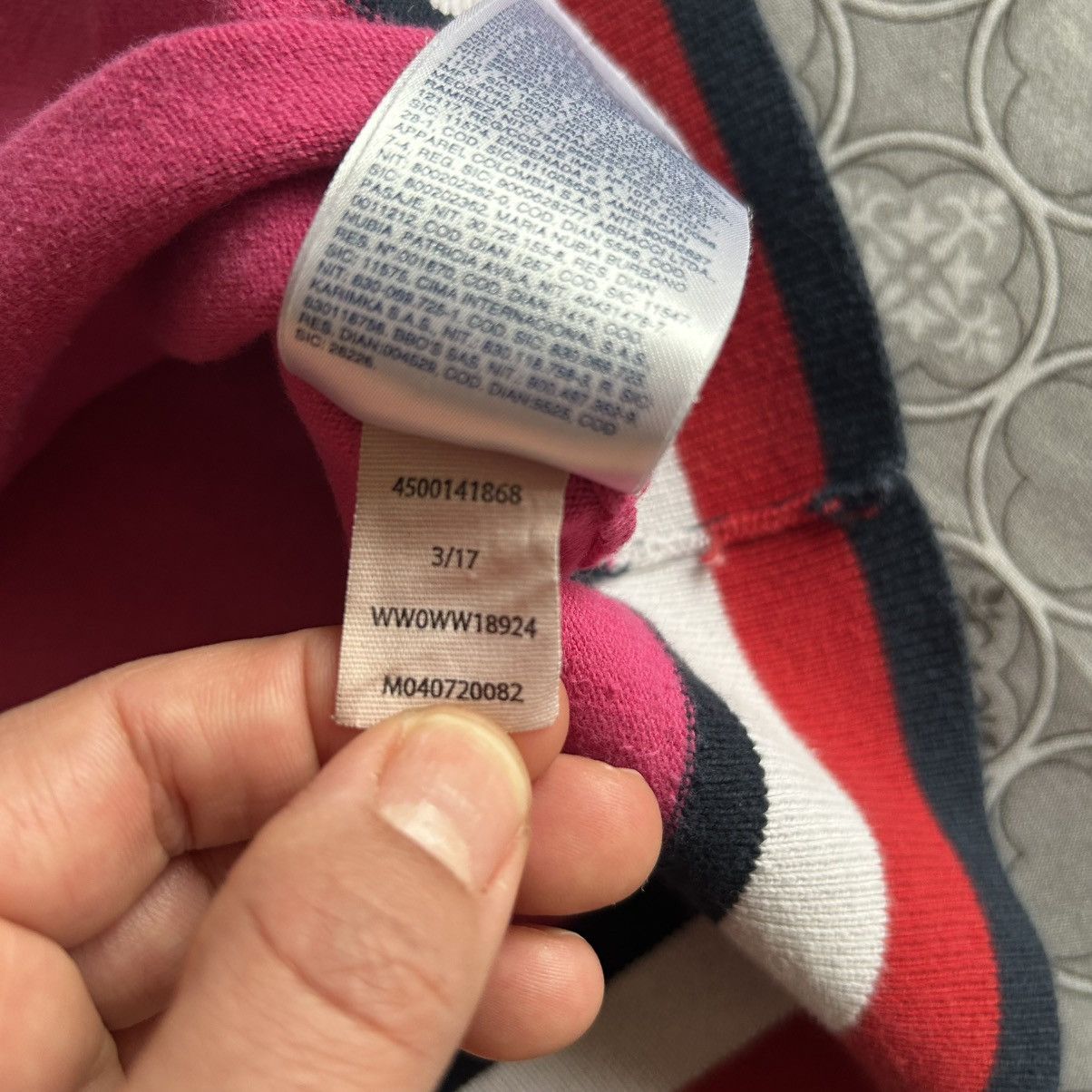 Tommy Hilfiger Tommy Hilfigher Sweatshirt Pima Cotton Pink Size S / US 4 / IT 40 - 6 Thumbnail