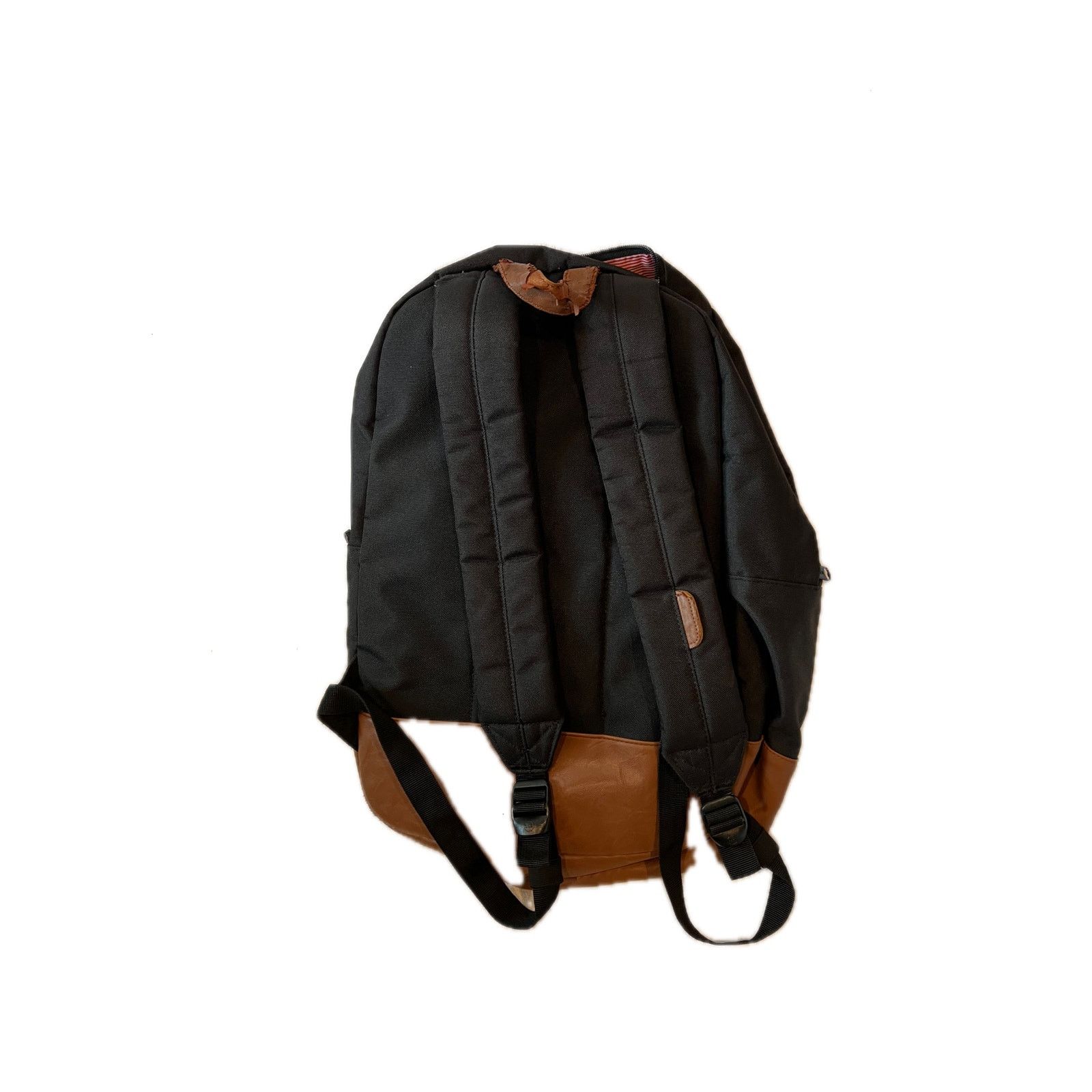 Herschel Supply Co. Herschel Supply Co Red Black Faux Leather Bottom Backpack Size ONE SIZE - 2 Thumbnail
