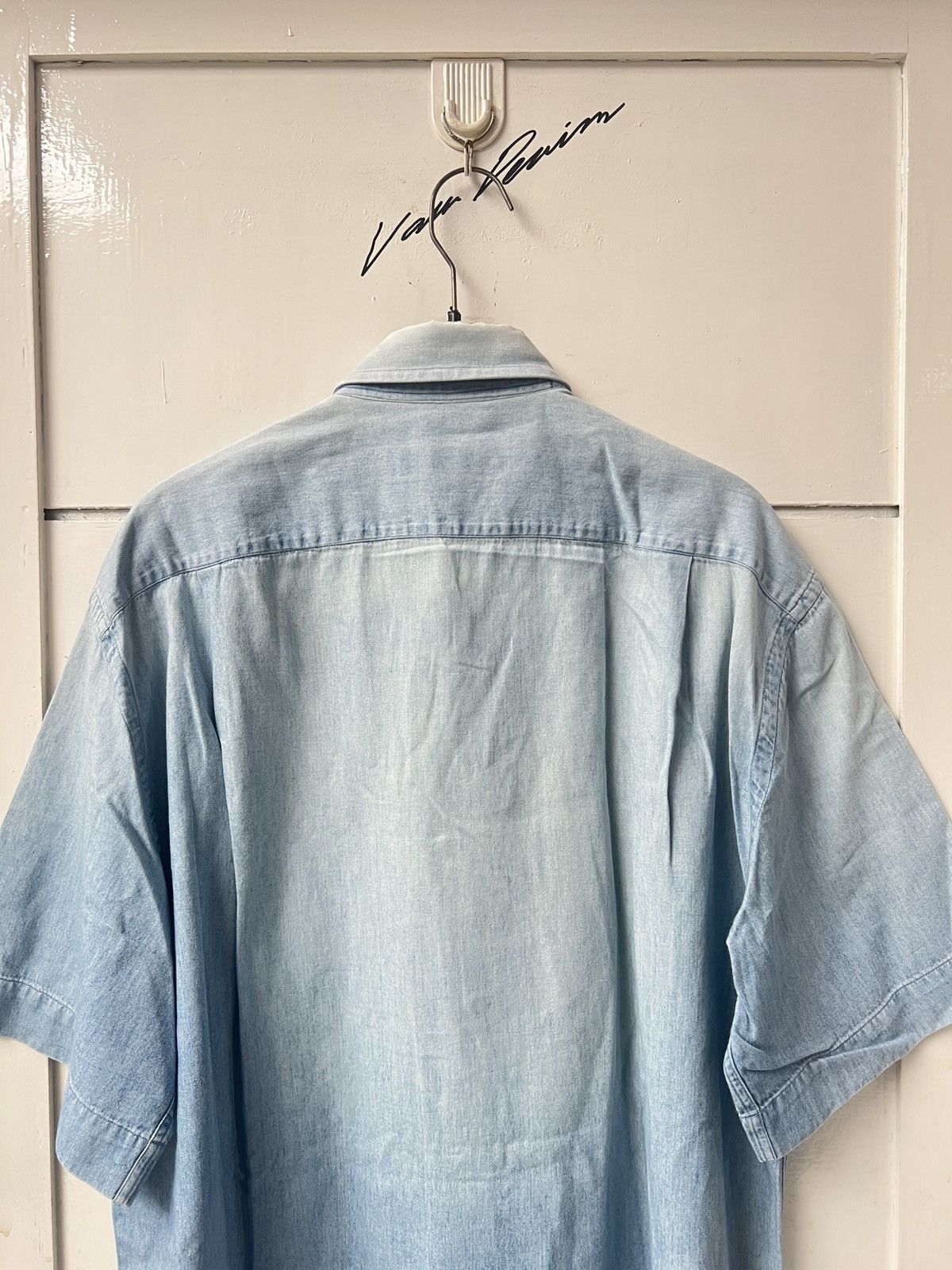 Christian Dior Monsieur Christian Dior Boutique Paris Hedi Slimane Denim Shirt Size US L / EU 52-54 / 3 - 8 Thumbnail