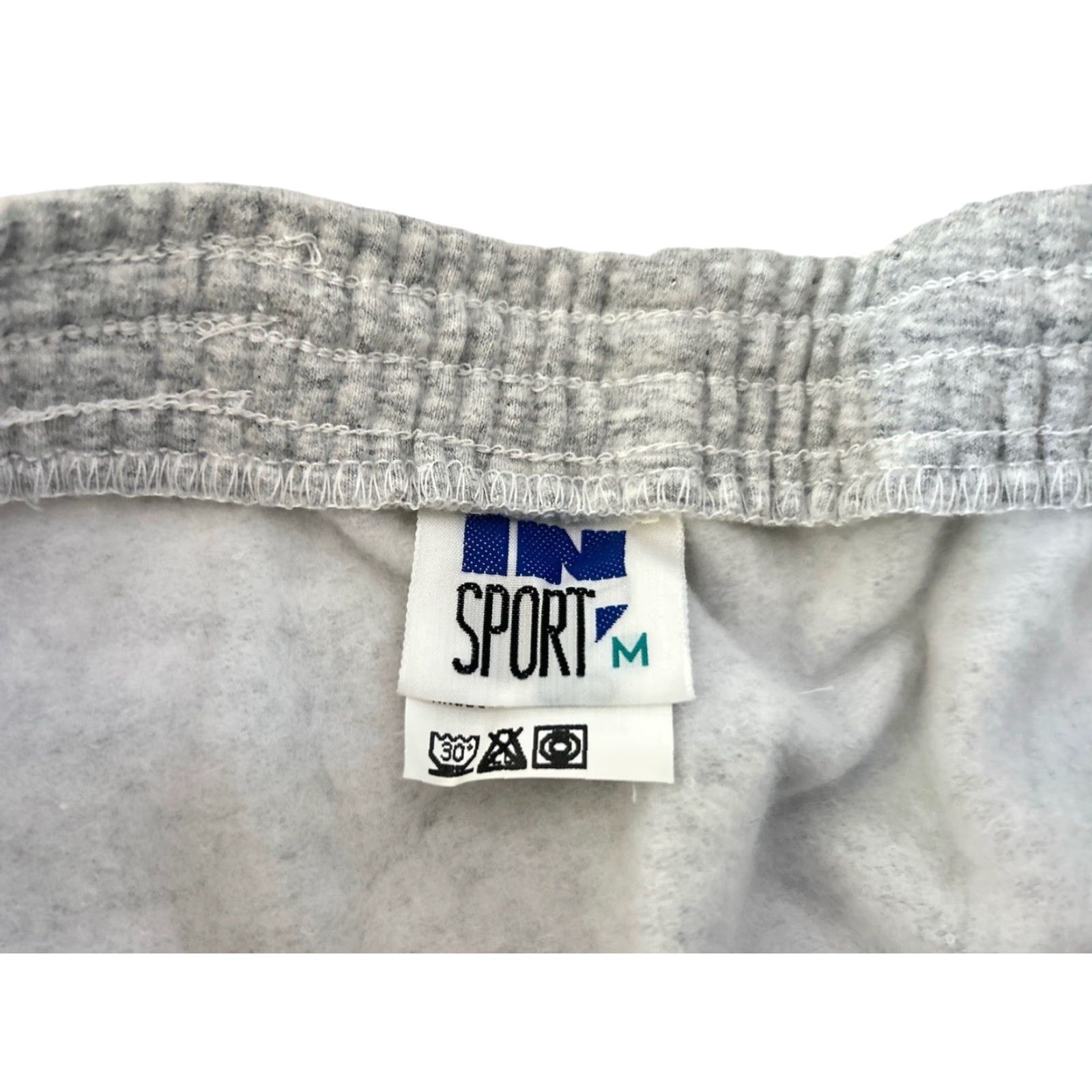 Vintage VINTAGE in sport Athletic Shorts Mens M Gray 90s Deadstock NWT Made in USA Athletic Mens Shorts 90s In Sport Gray NWT Deadstock USA Size US 31 - 7 Thumbnail
