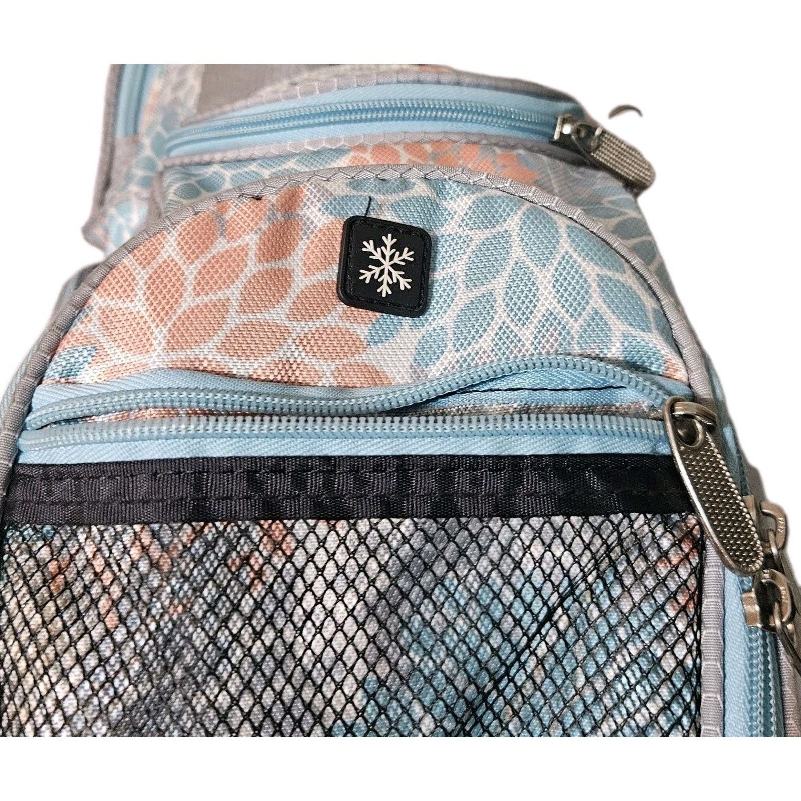 Auburn Sportswear RJ Sports Floral 15 Way Women's Golf Cart Bag Wheels Hood Size ONE SIZE - 10 Thumbnail