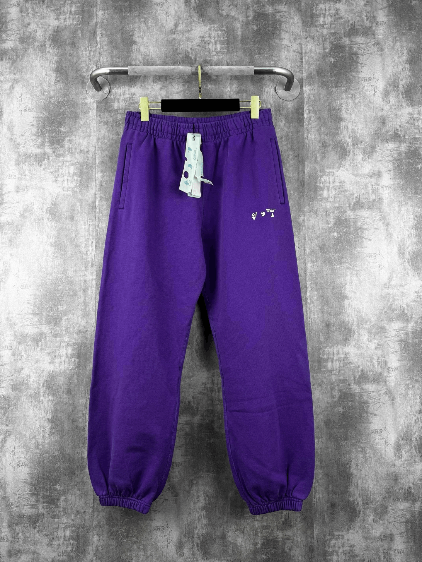 Off-White Off-White OW Embroidered Logo Sweatpants Size US 32 / EU 48 - 1 Thumbnail