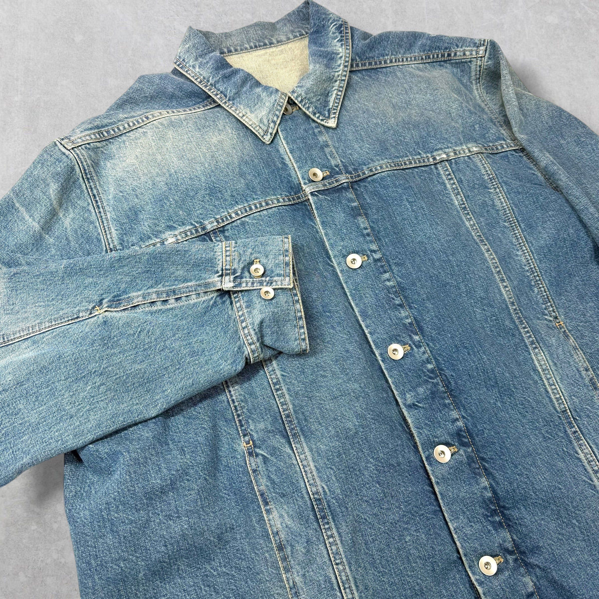 Rick Owens Rick Owens DRKSHDW Hollywood Jumbo Worker Jacket S (XL) Size US XL / EU 56 / 4 - 3 Thumbnail