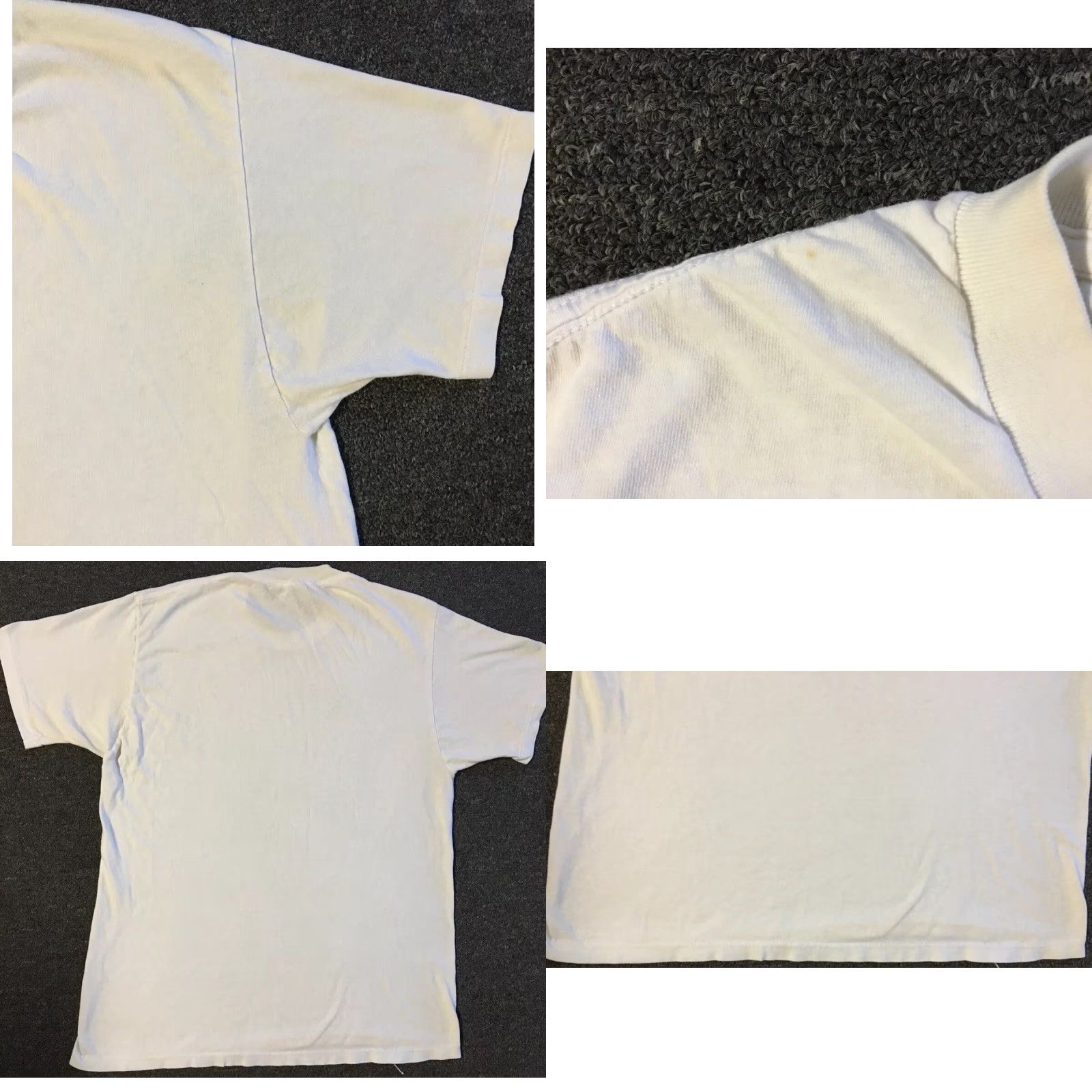 Vintage VINTAGE 80s 90s Faded Distressed Shirt S M Grunge Biker Punk Skate Surf Trucker Punk Shirt Men White 90s Grunge Punk Trucker Biker Skate Surf Vintage Size US S / EU 44-46 / 1 - 8 Thumbnail