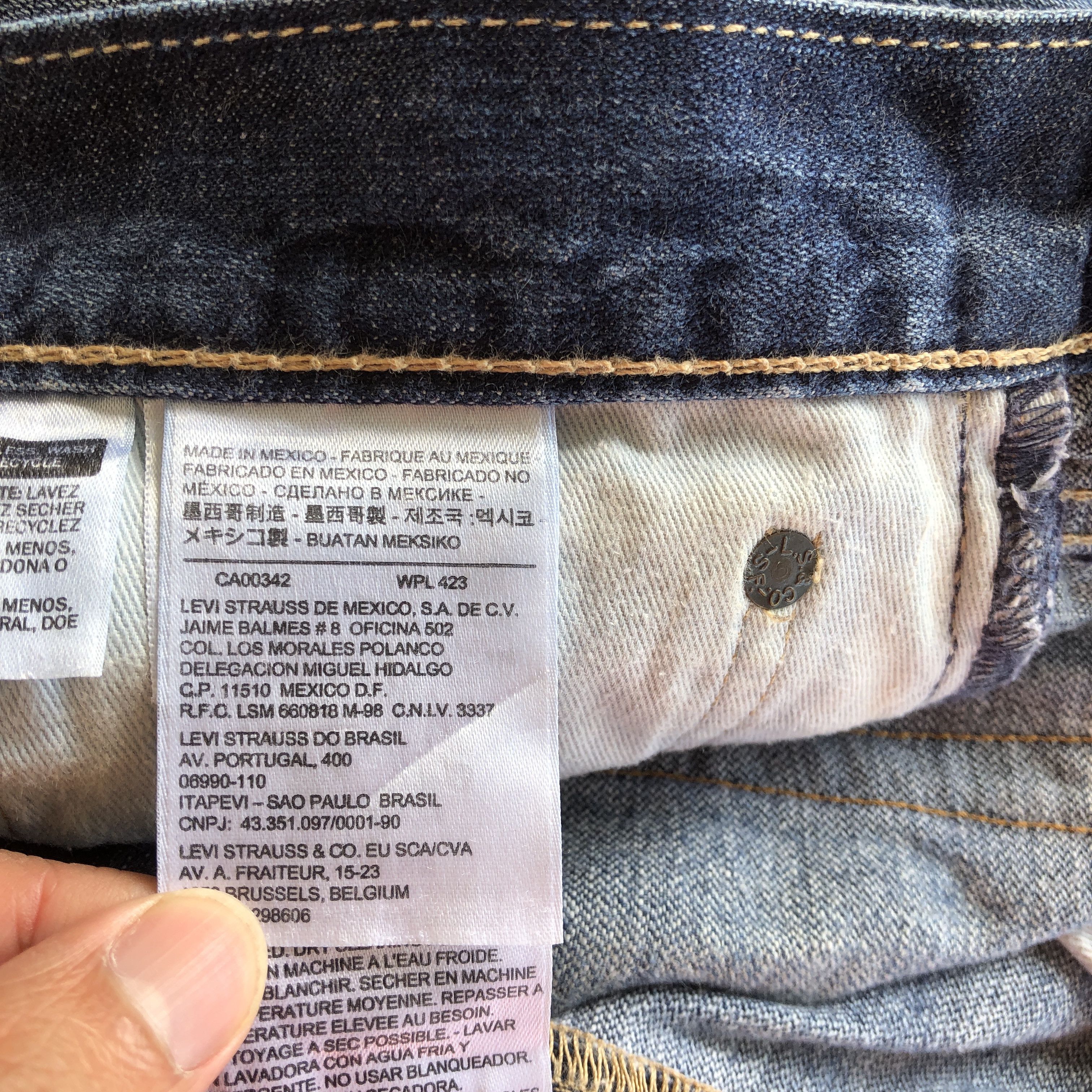 Levi's Vintage Levis Distressed Faded Wash Jeans Levi's 508 Denim Size US 36 / EU 52 - 9 Thumbnail