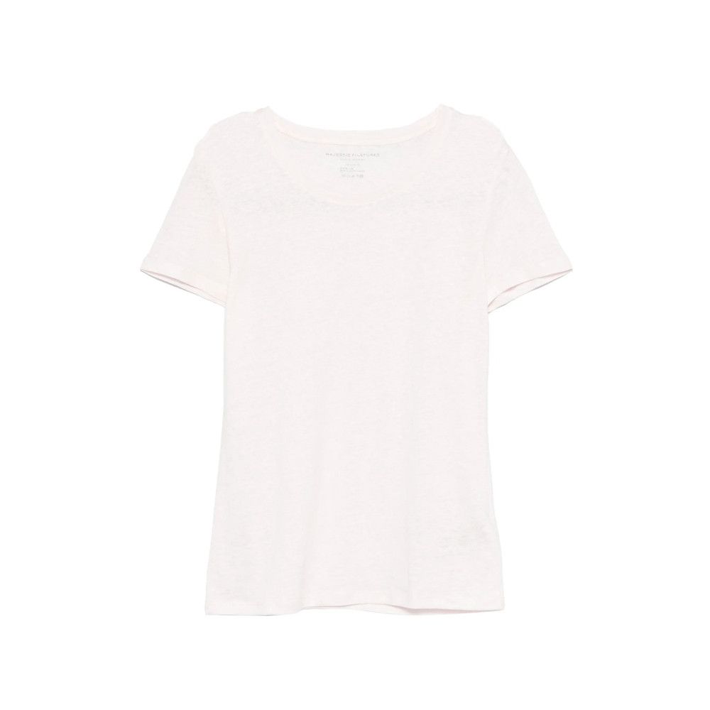 MAJESTIC FILATURES Majestic Filatures PINK Tops - T-shirts & Jerseys Size S / US 4 / IT 40 - 1 Thumbnail