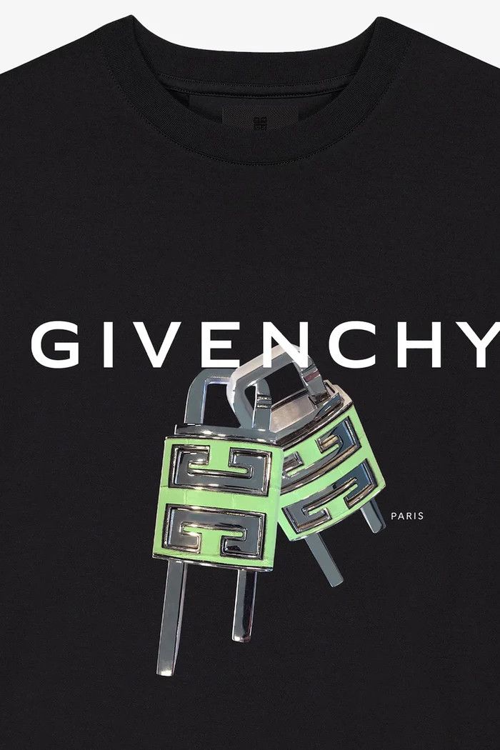 Givenchy o1w1db10325 Slim Fit T-Shirt in Black Size US XXS / EU 40 - 4 Thumbnail