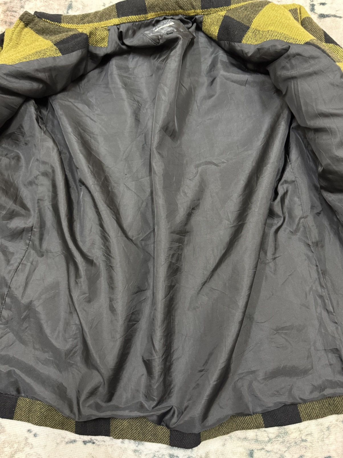 Japanese Brand × Vintage Vintage oh!theguilt chekered woolen shacket jacket Size US XL / EU 56 / 4 - 7 Thumbnail