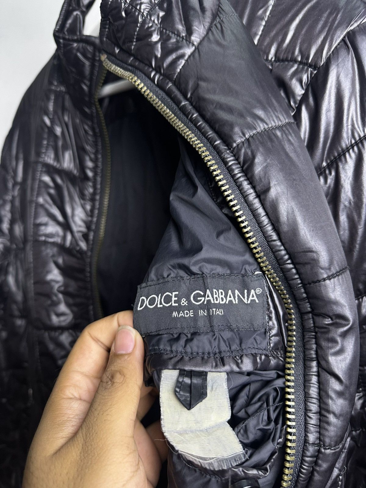 Dolce & Gabbana Dolce & Gabbana Quilted Down Puffer Jacket Size US M / EU 48-50 / 2 - 16 Thumbnail