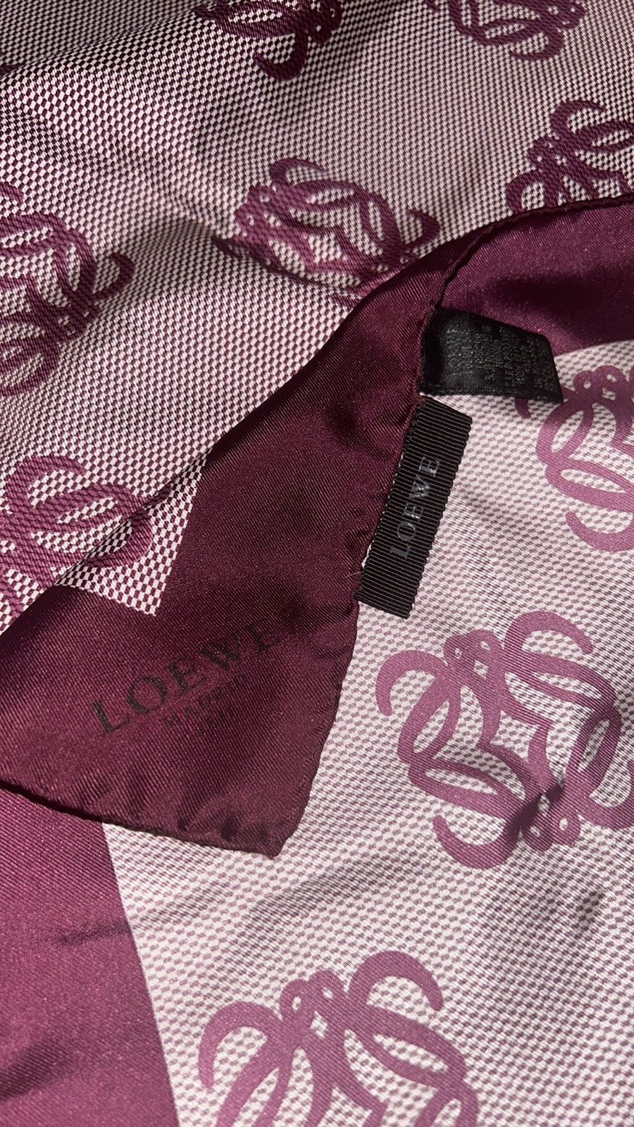 Loewe Loewe Silk Scarf Size ONE SIZE - 2 Thumbnail