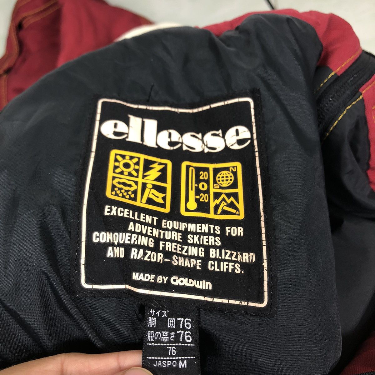 Ellesse 🔥Rare Vintage Jumpsuit Ski Wear Ellesse Japan Issey Miyake Size US 26 / EU 42 - 13 Thumbnail
