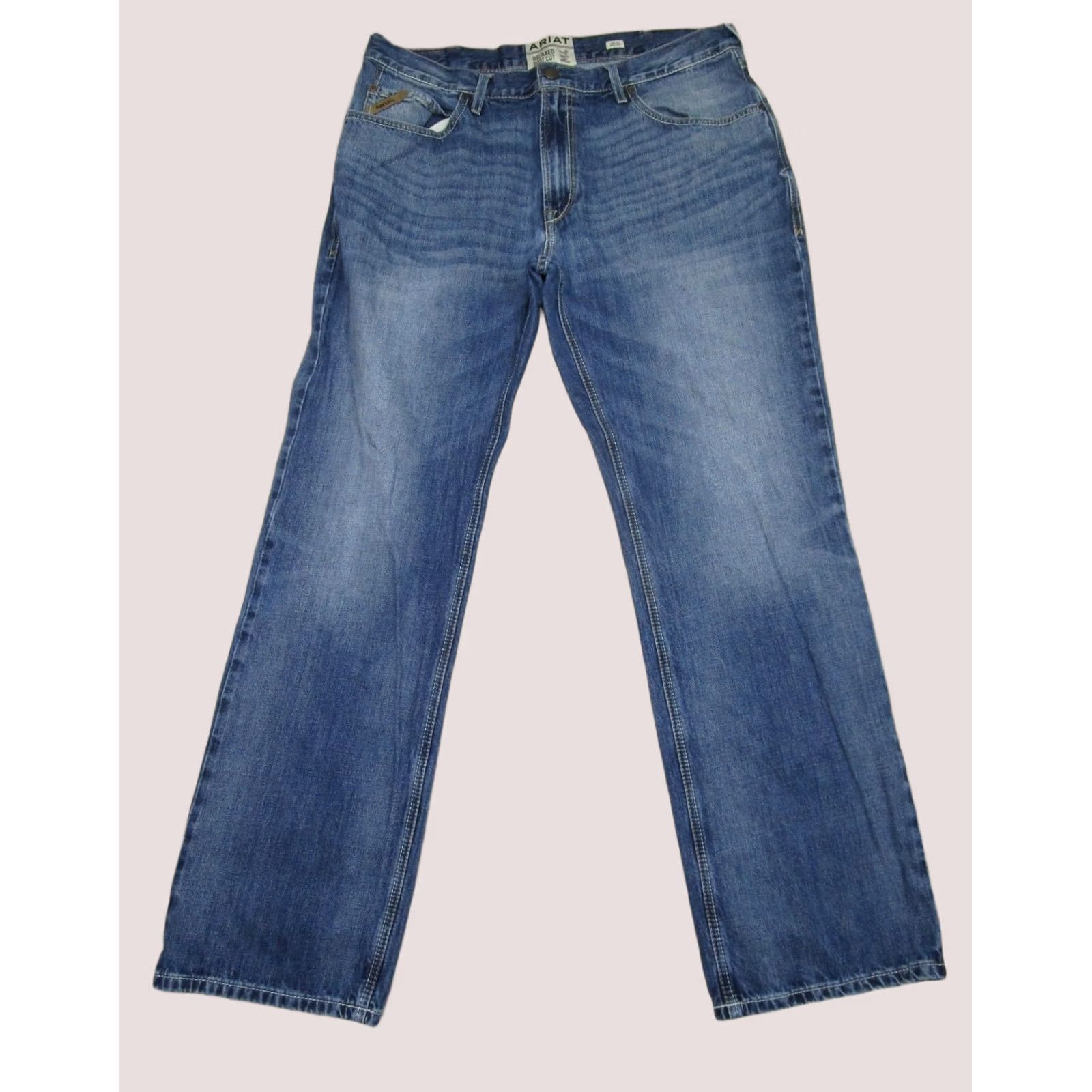 Ariat Ariat Jeans Men 40x34 Blue Bootcut Denim M4 Cargo 5-Pocket Size US 40 / EU 56 - 1 Thumbnail