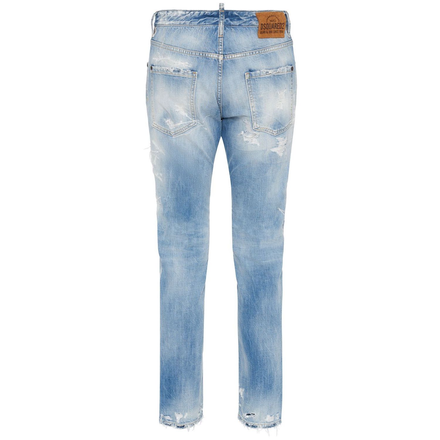 Dsquared2 DSQUARED2 Cool Guy Blue Jeans New & Authentic (Men's size:US Size US 34 / EU 50 - 2 Thumbnail