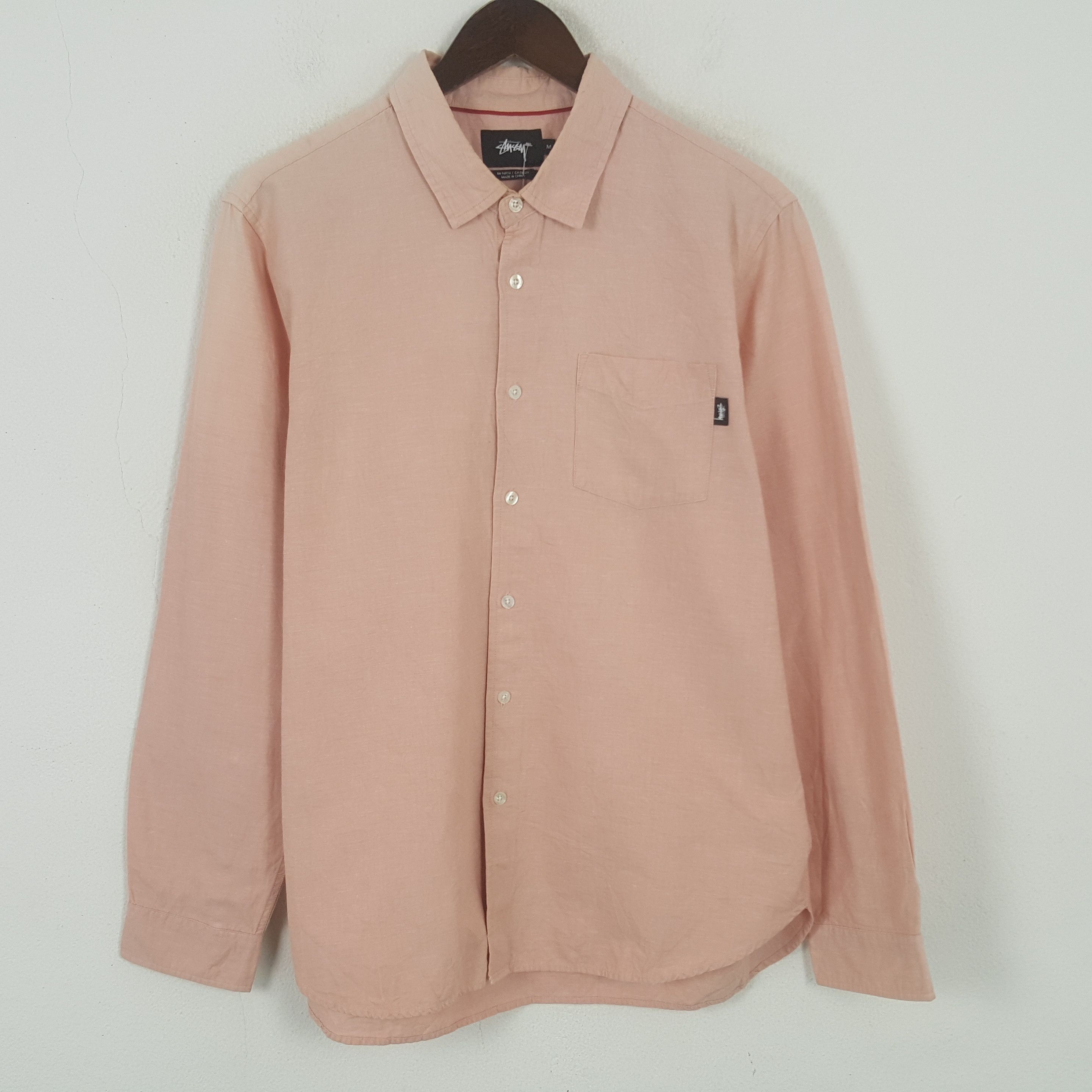 Stussy Vintage Stussy Custom Big Logo Button Up Shirt Size US M / EU 48-50 / 2 - 3 Thumbnail