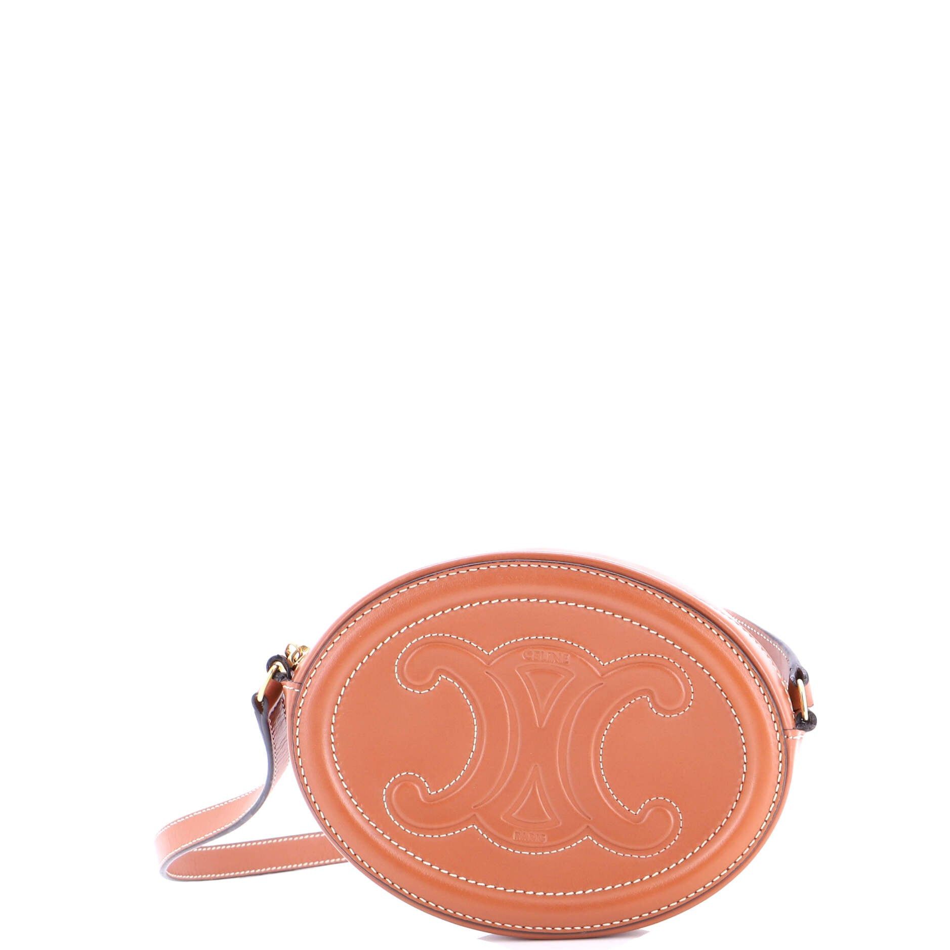 Celine Triomphe Oval Crossbody Bag Size ONE SIZE - 1 Thumbnail