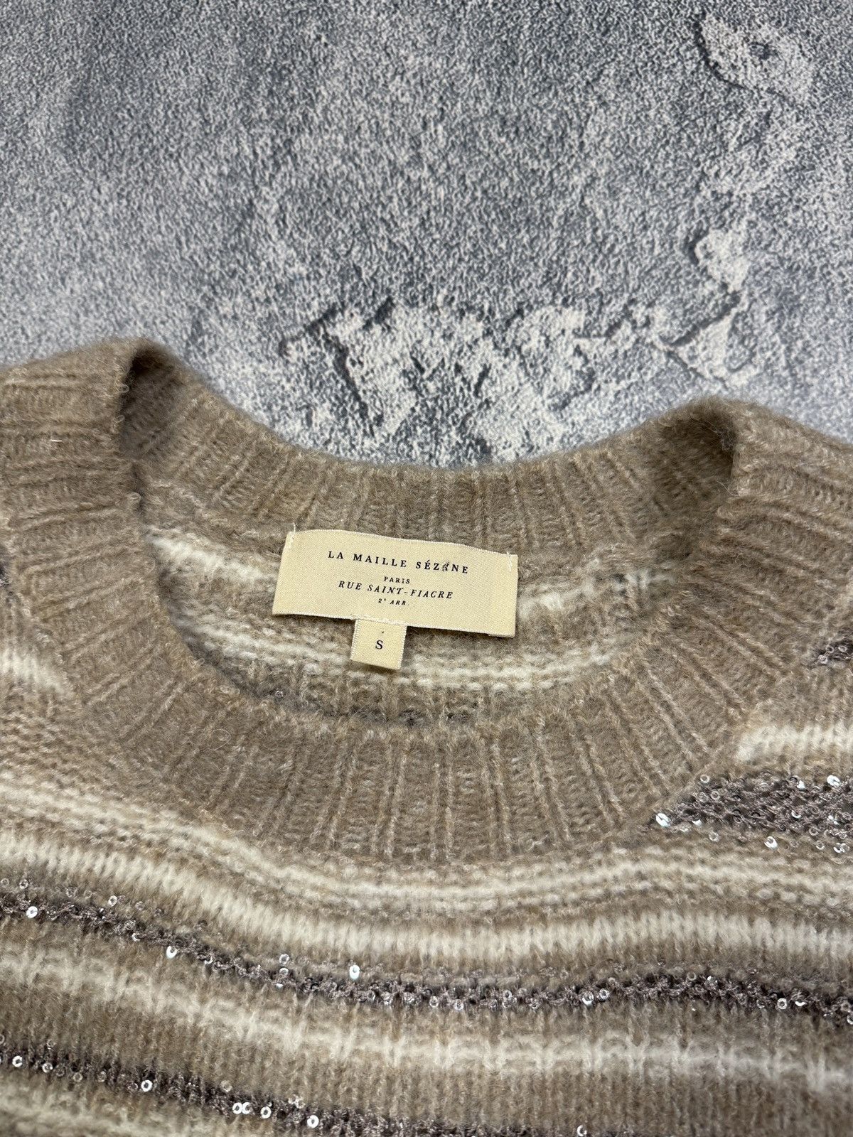 Sezane Sezane Crazy Sweater Wool Knit Size S / US 4 / IT 40 - 9 Thumbnail