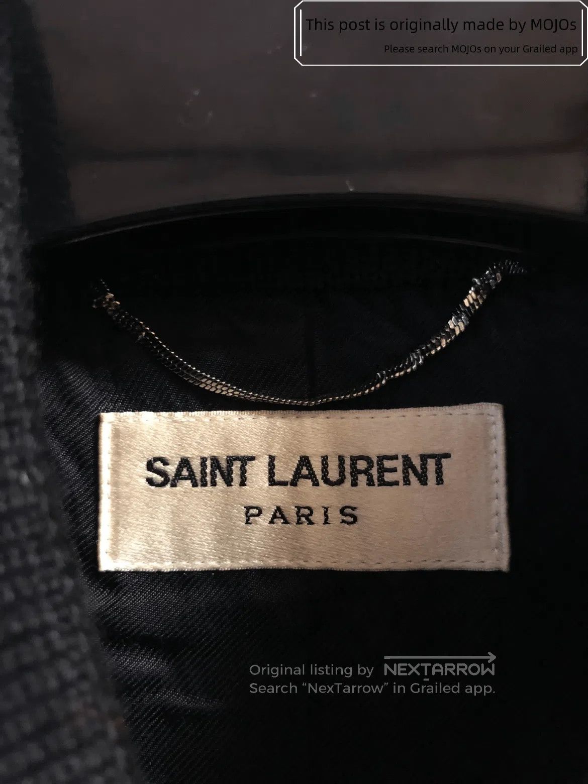 Saint Laurent Paris Sz 50 Saint Laurent Paris 13AW OG Teddy Jacket. Size US M / EU 48-50 / 2 - 8 Thumbnail