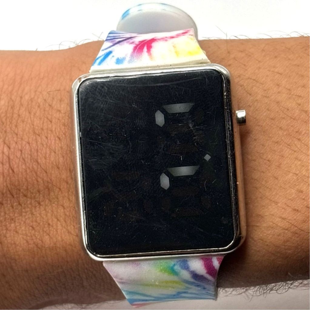 Other Y2K Silver & White Digital Watch Size ONE SIZE - 2 Thumbnail