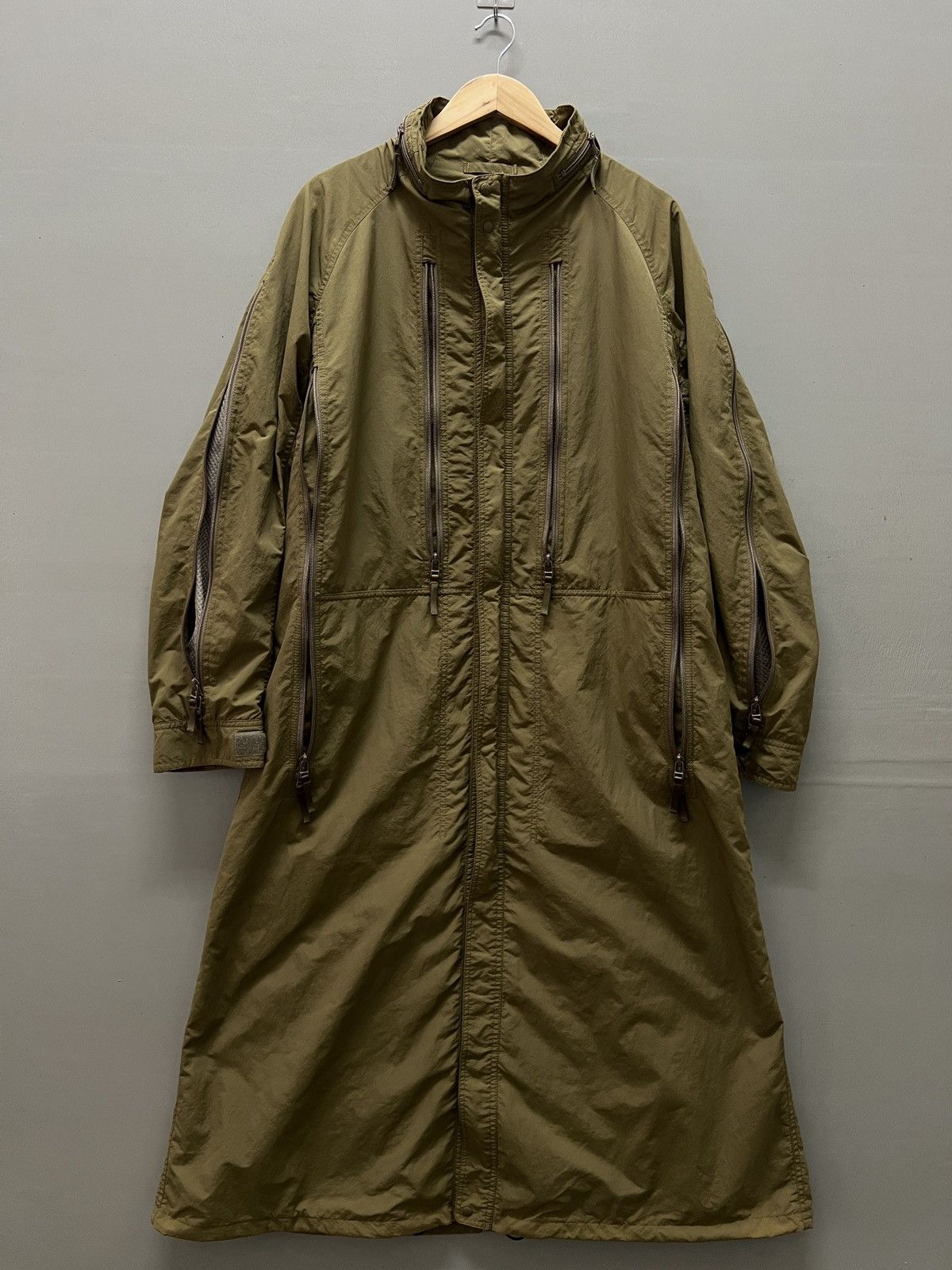 Issey Miyake × Very Rare × Vintage Vintage Issey Miyake Men Survival Long  Jacket | Grailed