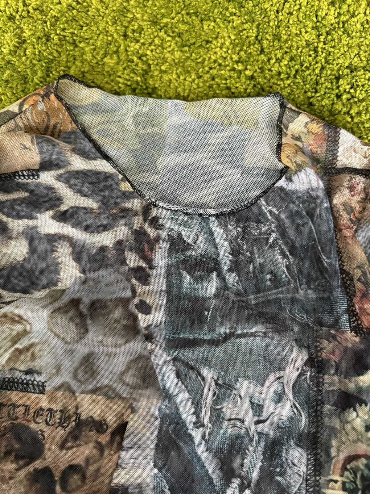 Vintage Y2K vintage mesh opium Gaultier style longsleeve Size M / US 6-8 / IT 42-44 - 3 Thumbnail