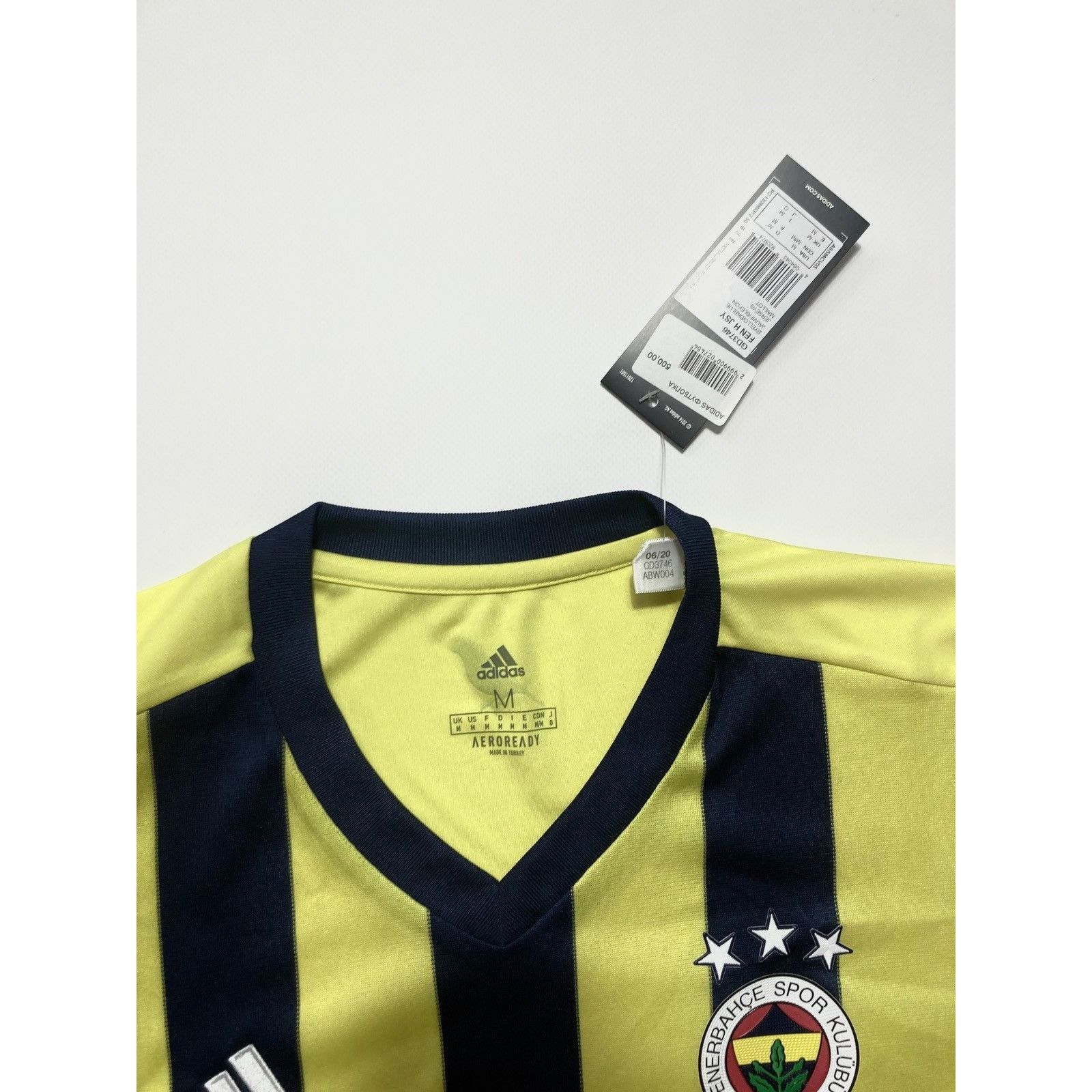 Adidas FENERBAHCE ADIDAS 2020/2021 SOCCER FOOTBALL HOME JERSEY Size US M / EU 48-50 / 2 - 2 Thumbnail