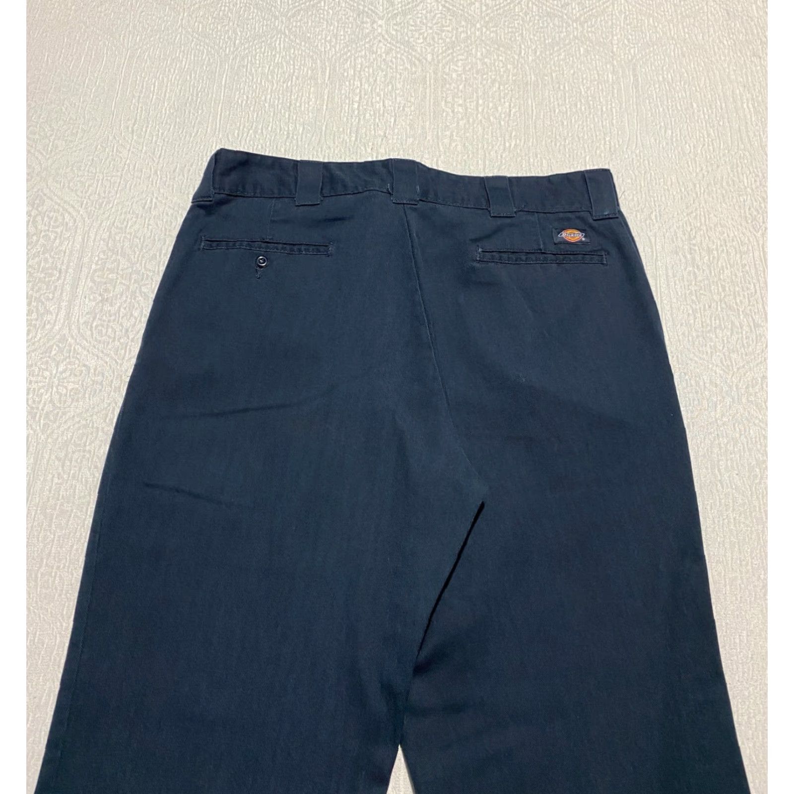 Dickies Dickies 874 Flex Original Fit Work Pants Mens Size 37×29 Dark Navy Blue Dickies 874 Size US 37 - 3 Thumbnail