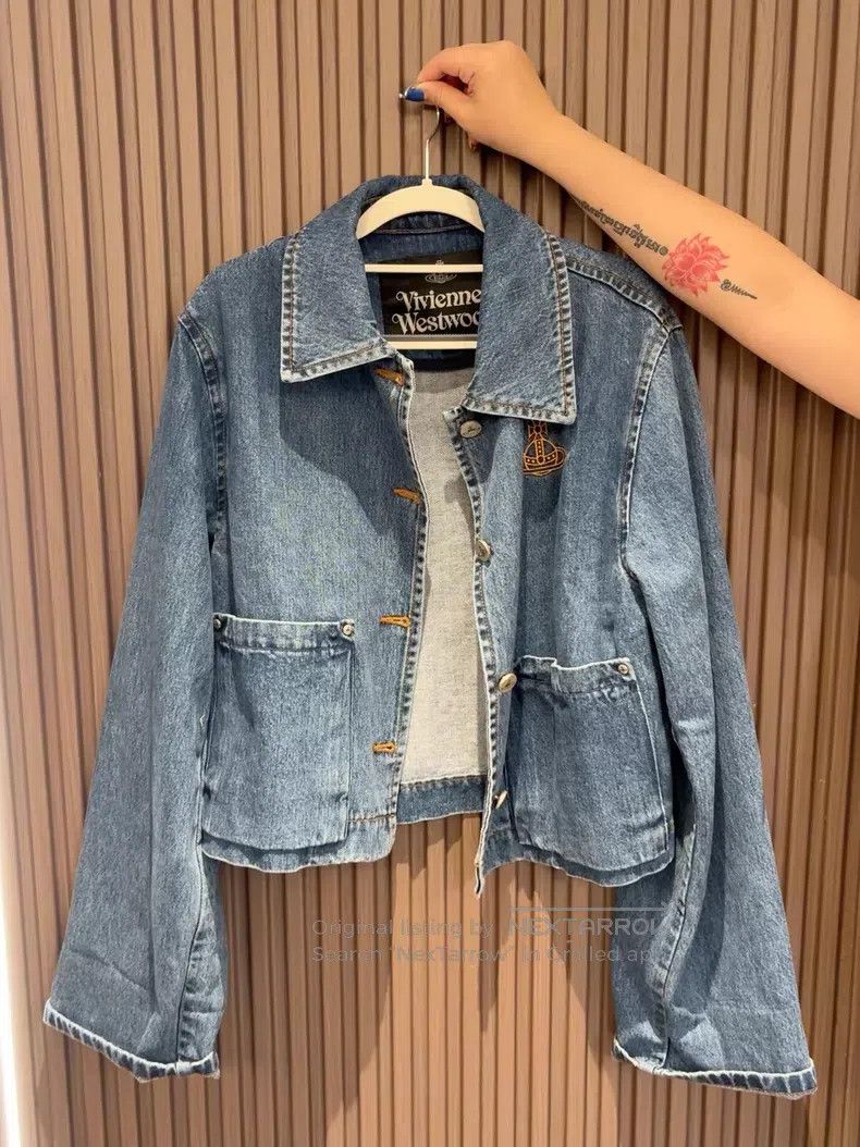 Vivienne Westwood Vivienne Westwood Denim jacket Size S / US 4 / IT 40 - 1 Thumbnail