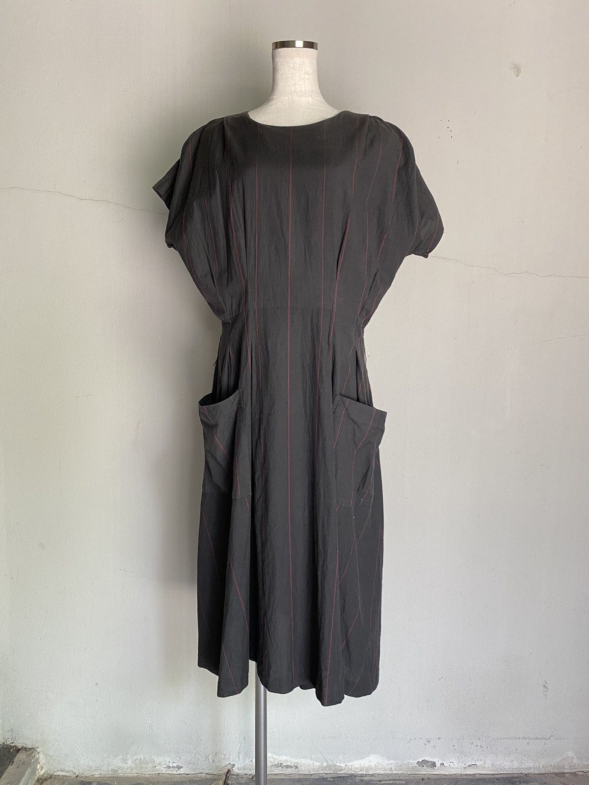 Y's × Yohji Yamamoto Y's Yohji Yamamoto Vintage Black Pocket Dress Size M / US 6-8 / IT 42-44 - 9 Thumbnail