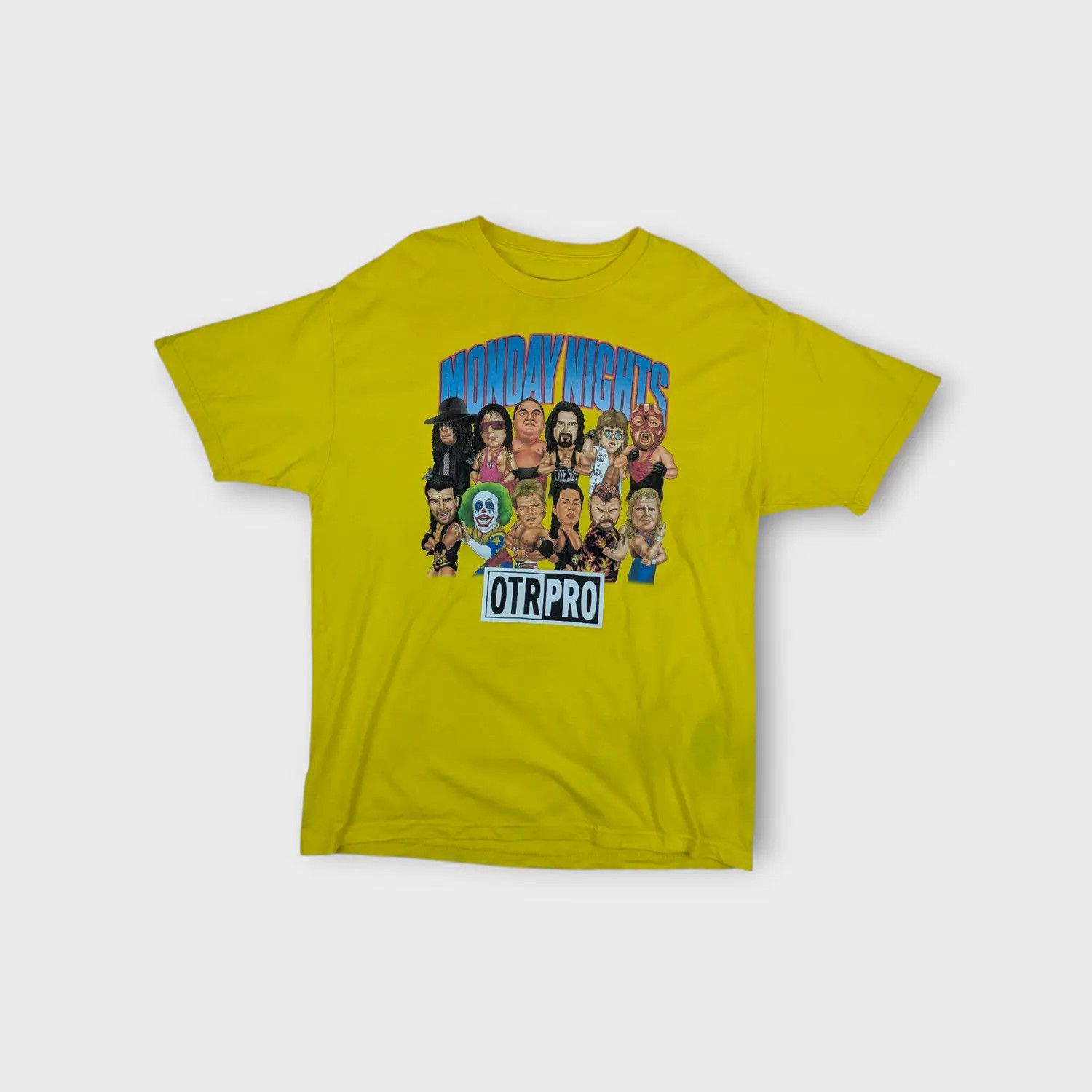 OFF THE ROPE Monday Night OTR Pro Wrestling WWE WWF T-Shirt