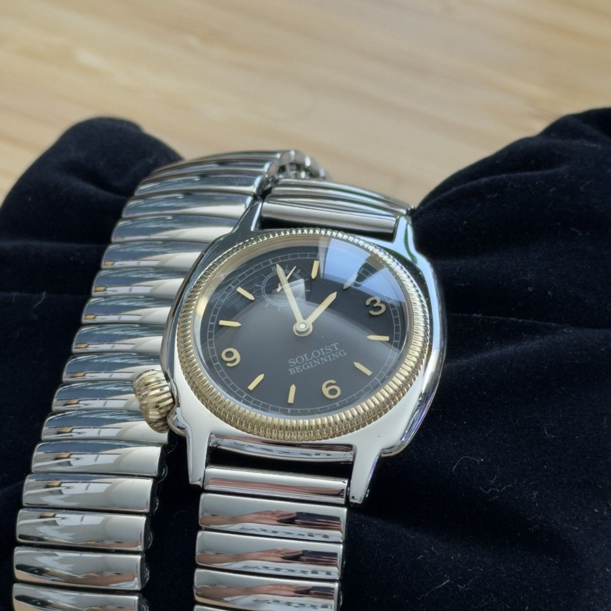 Takahiromiyashita The Soloist. Coussin Extension Double Belt Watch Size ONE SIZE - 3 Thumbnail