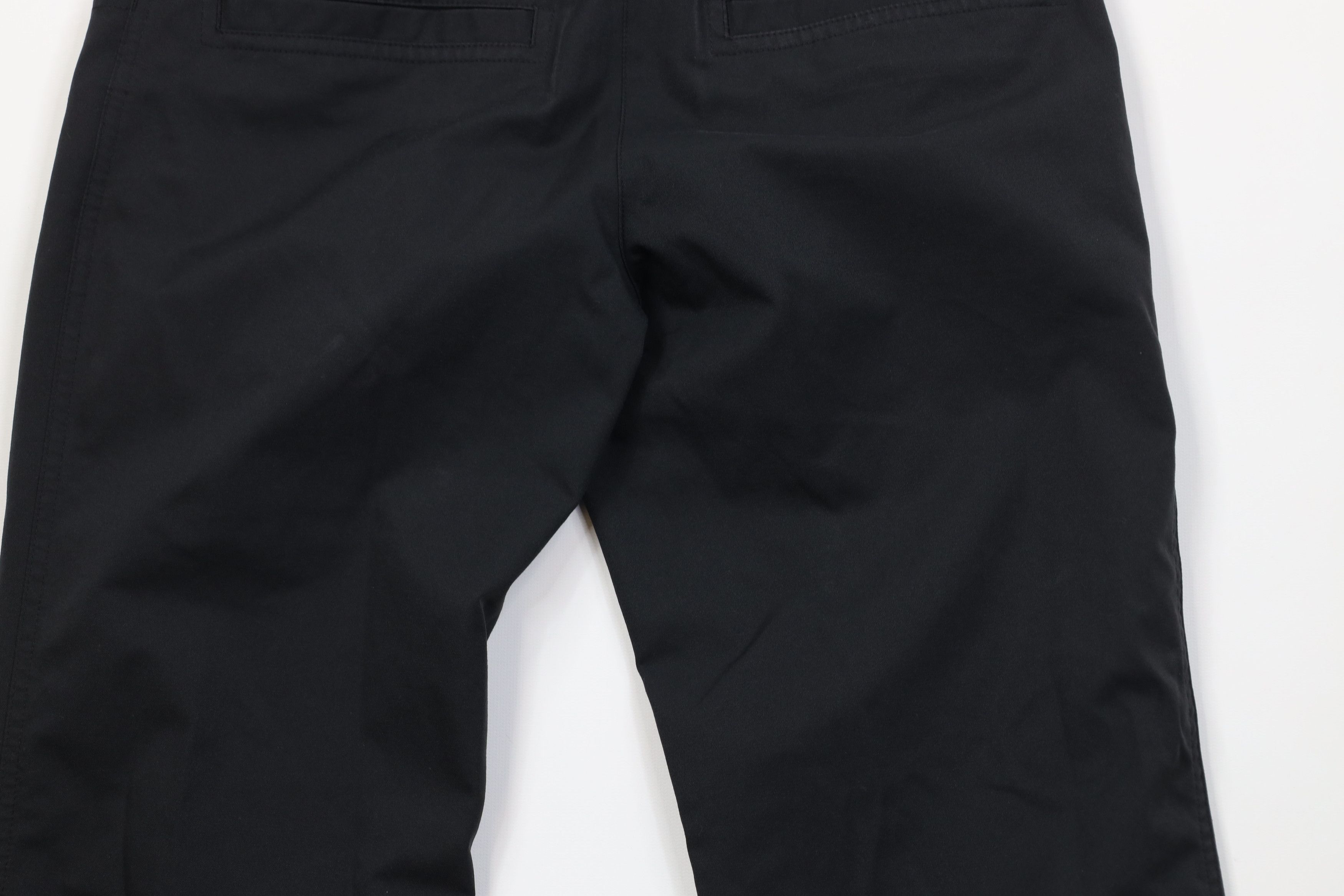 Adidas Vintage Y2K Adidas Golf Flared Wide Leg Chino Pants Black Size 25" / US 0 / IT 36 - 12 Thumbnail