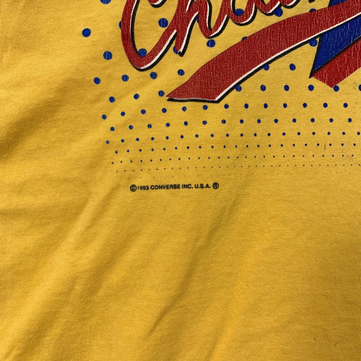 Converse Vintage 90s CONVERSE ALL STAR 1993 Chuck Taylor Usa Tshirt Size US M / EU 48-50 / 2 - 3 Thumbnail