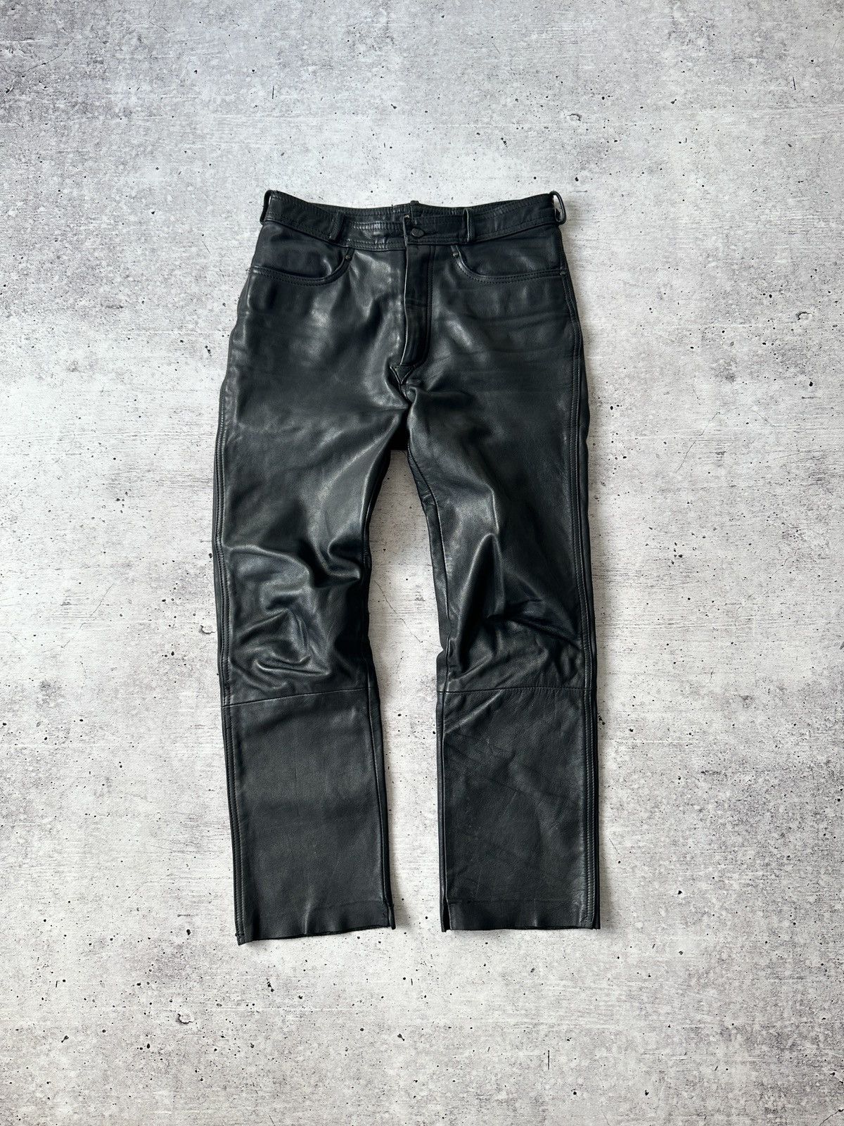 Leather Leather Biker Pants like Helmut size 50 Size US 32 / EU 48 - 1 Thumbnail