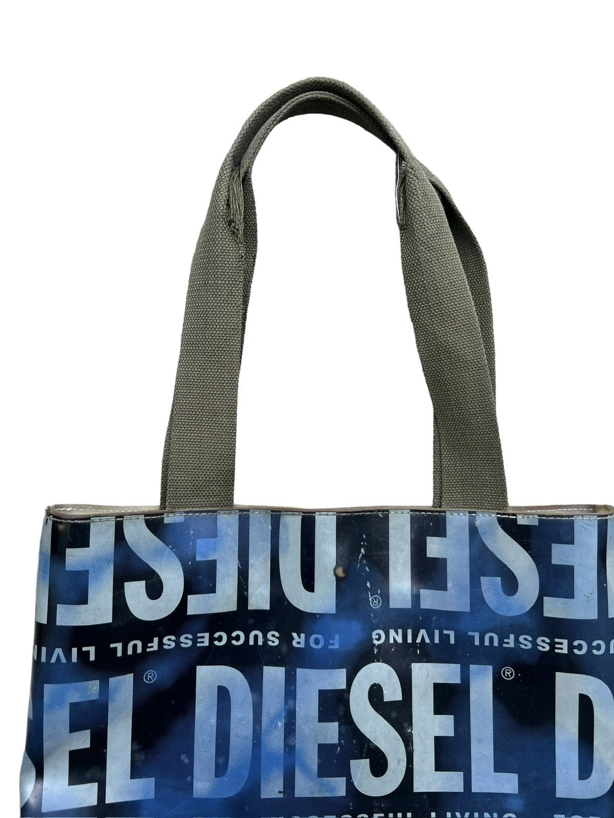 Diesel Vintage y2k Diesel Tote Bag Distressed Cyber Bag Size ONE SIZE - 3 Thumbnail