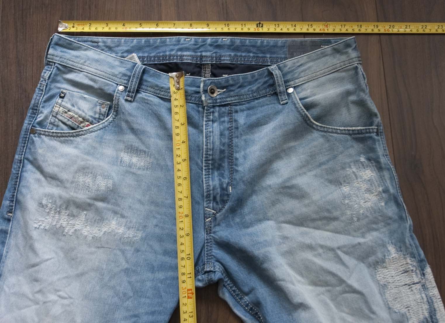 Diesel Diesel Jeans Krayver Size 35x26 Blue Eyecons 2015 Size US 35 - 5 Thumbnail