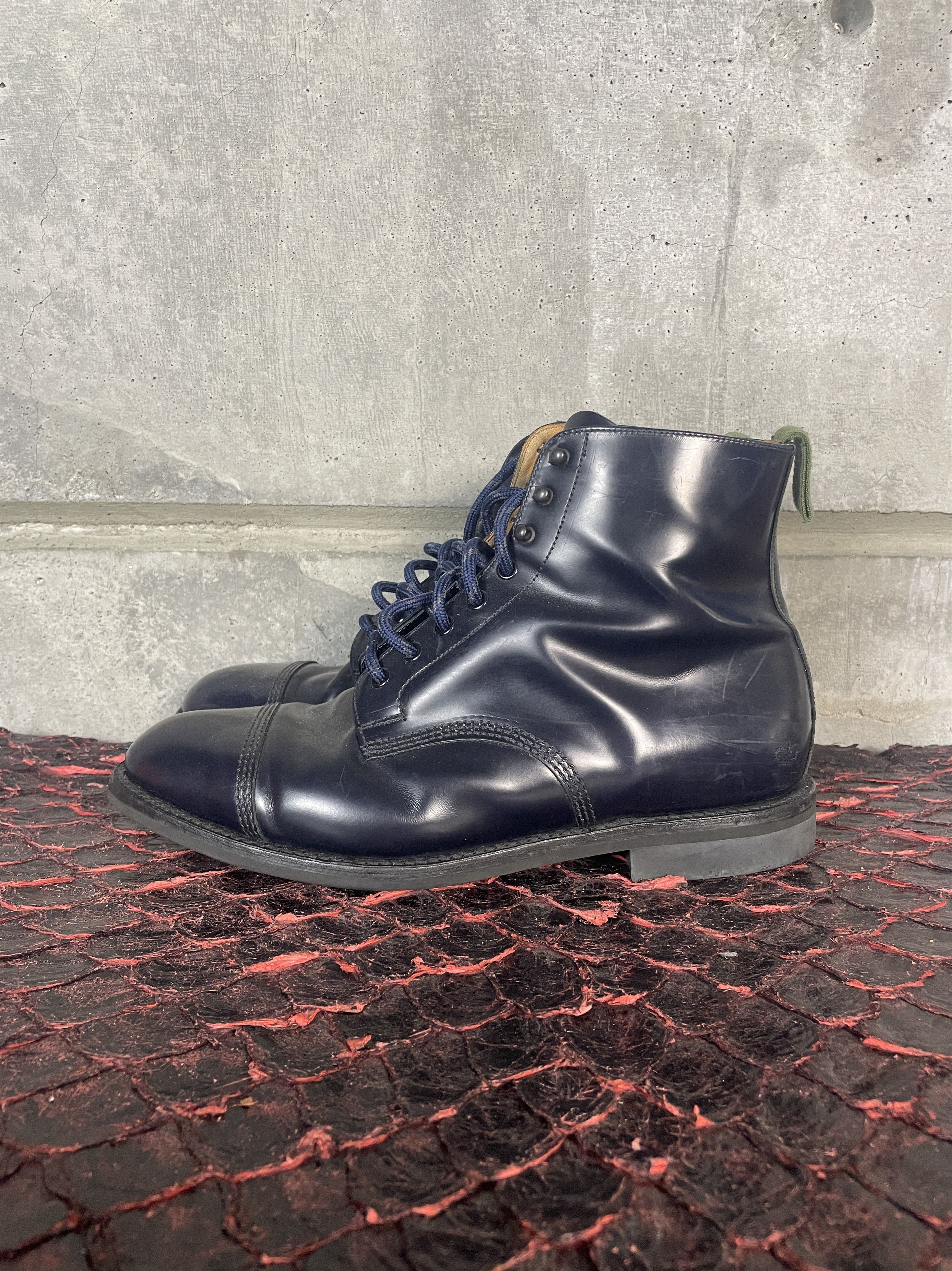 Todd Snyder X Sanders Apron Boot In Tobacco Sz 10.5.  Tub9. TODD SNYDER TEAMS UP WITH RED WING ON BOOT main image 4