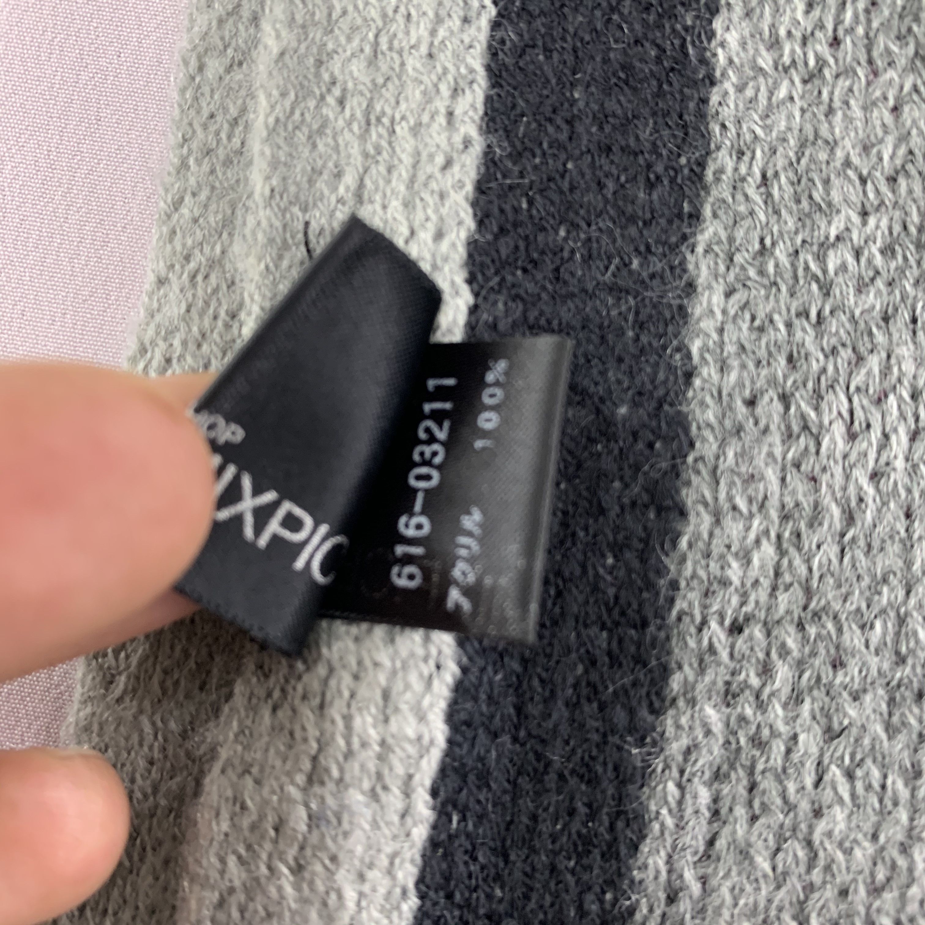 Takeo Kikuchi Takeo Kikuchi Scarf Wool Muffler Neck Wrap BL4033 Size ONE SIZE - 5 Thumbnail