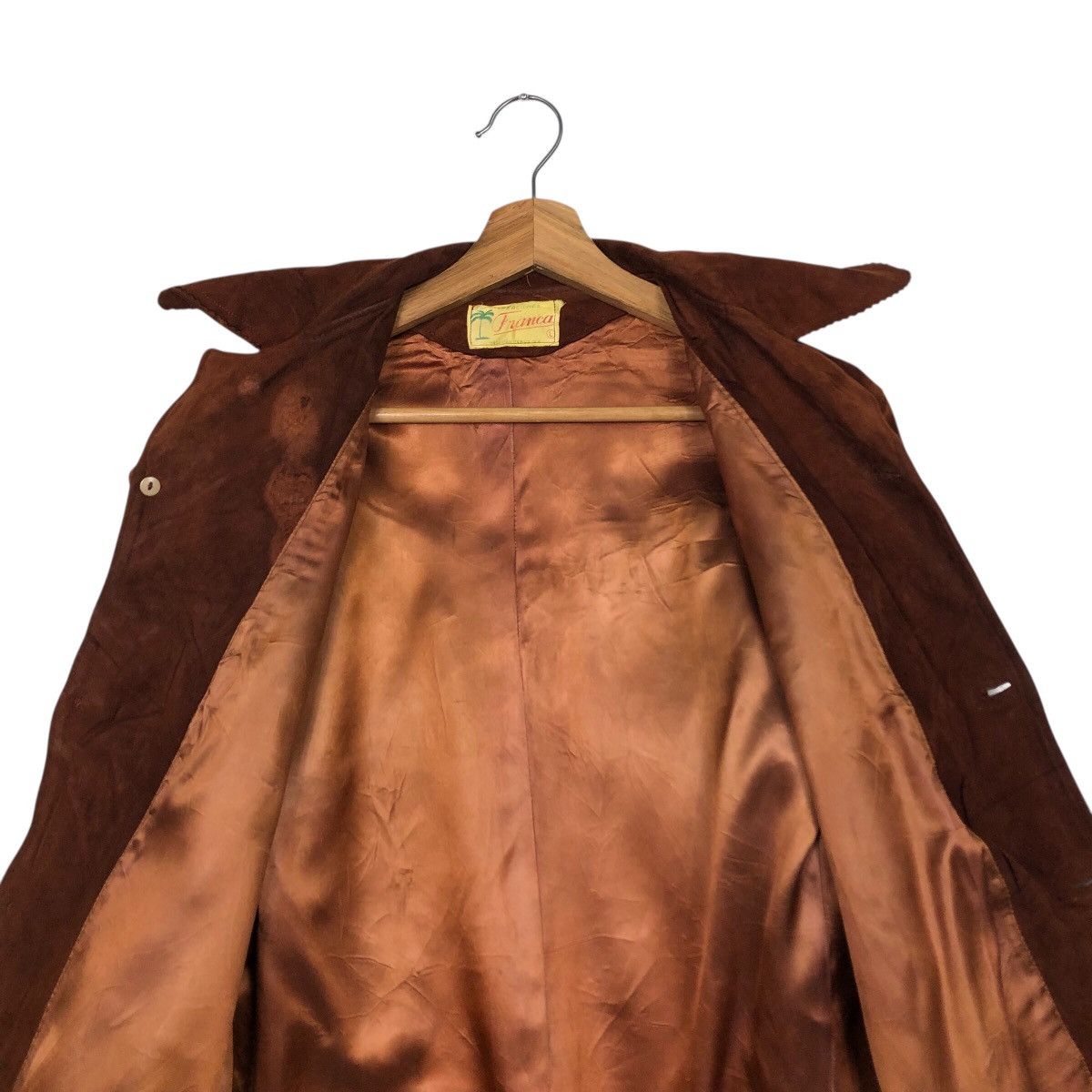 Other 📌Vintage Biker Leather Jacket Western Design Franca Size US L / EU 52-54 / 3 - 15 Thumbnail
