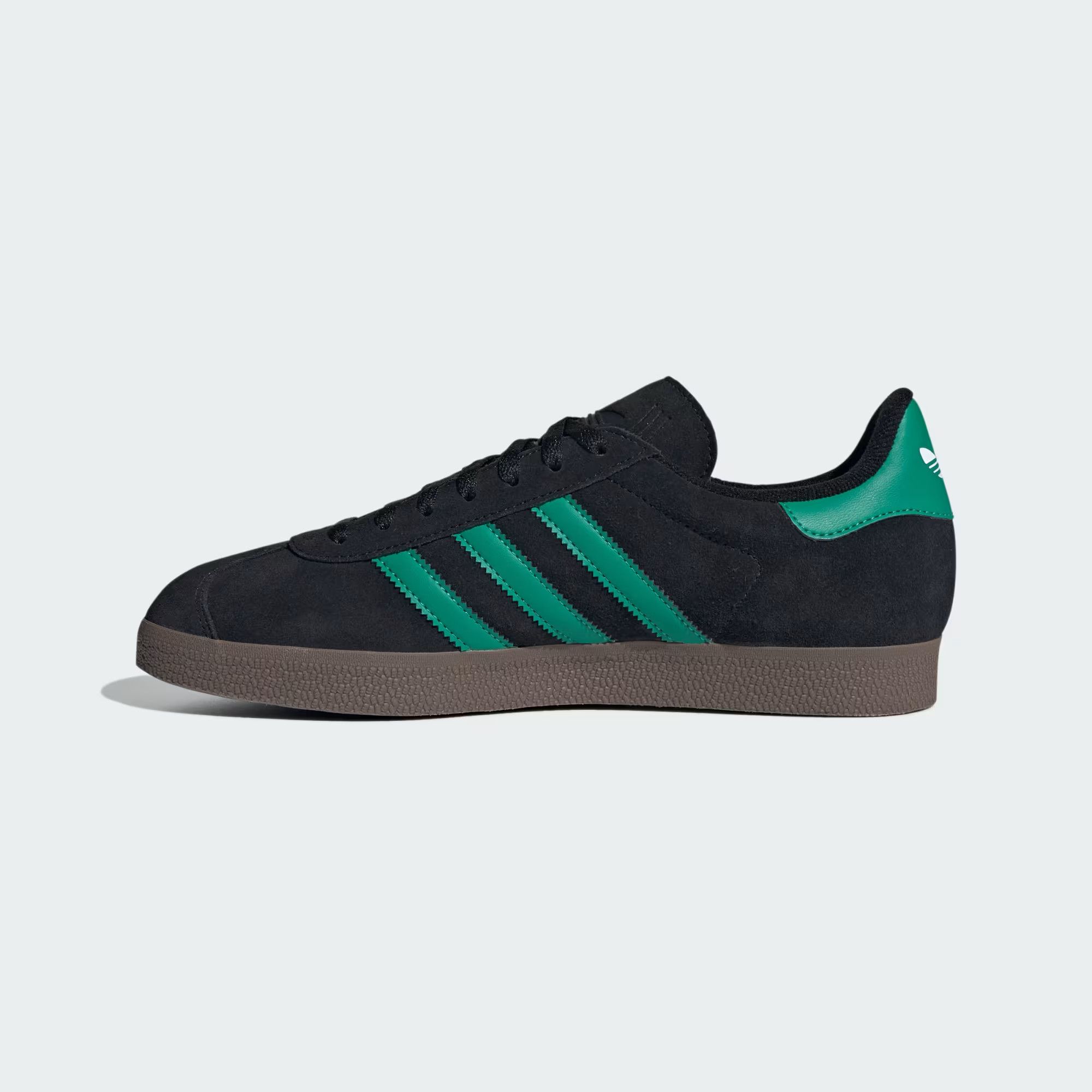 Adidas o1mle0426 Gazelle Low-Top Sneakers in Black/Green Size US 6 / EU 39 - 6 Thumbnail