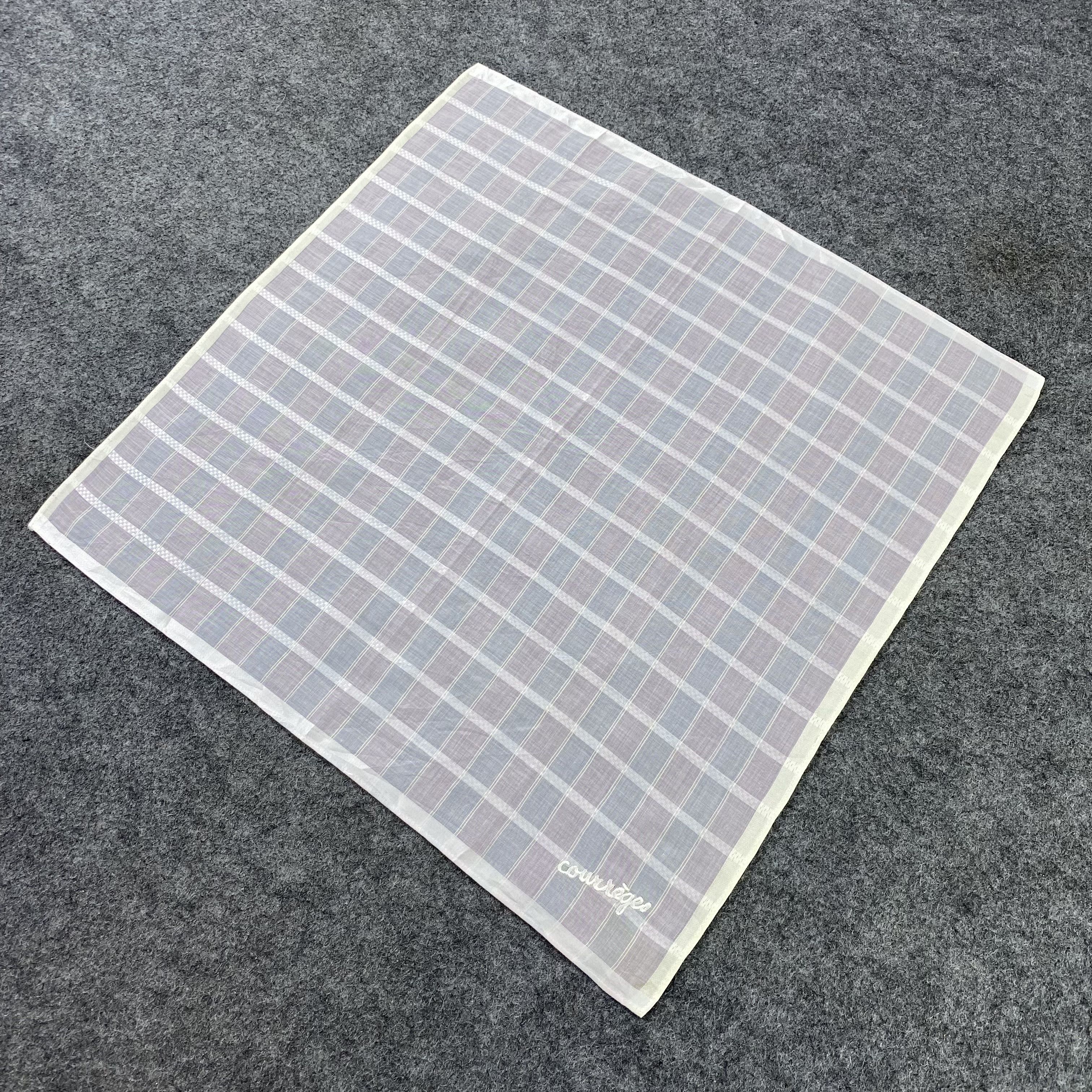 Courreges Courreges Homme Handkerchief / Neckerchief / Bandana-B1226 Size ONE SIZE - 4 Thumbnail