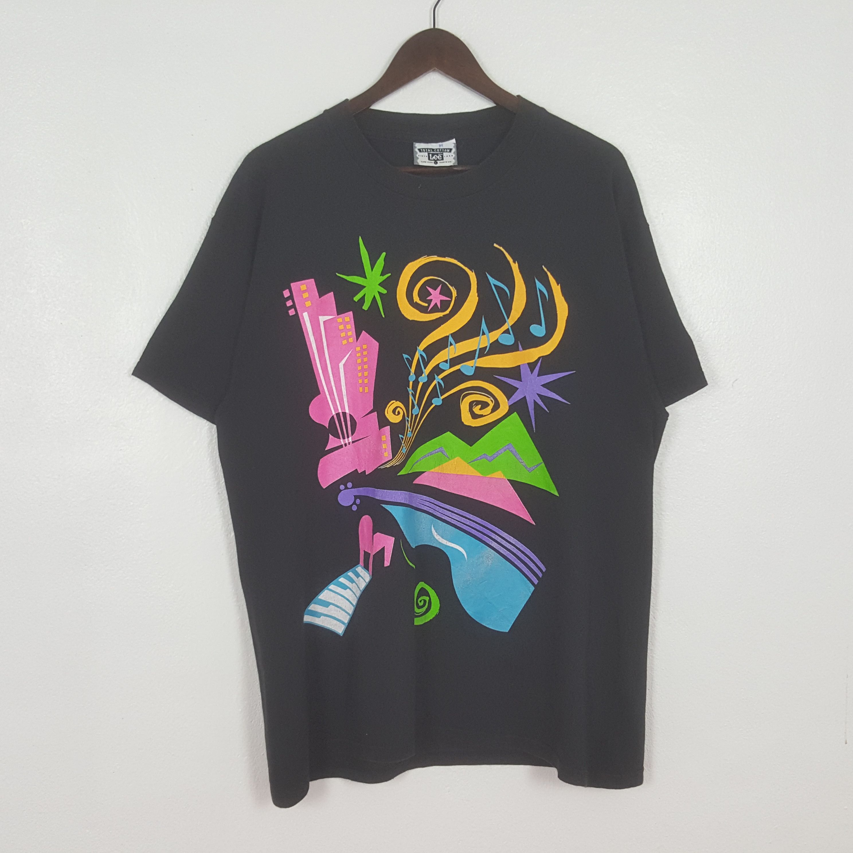 Lee Vintage Lee x Graphic Art Tshirt Size US L / EU 52-54 / 3 - 1 Thumbnail