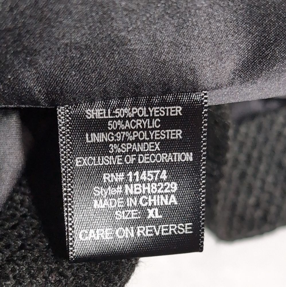 Designer Ladies Belatrix Open Jacket Black woven fabric XL Sharp Size XL / US 12-14 / IT 48-50 - 8 Thumbnail