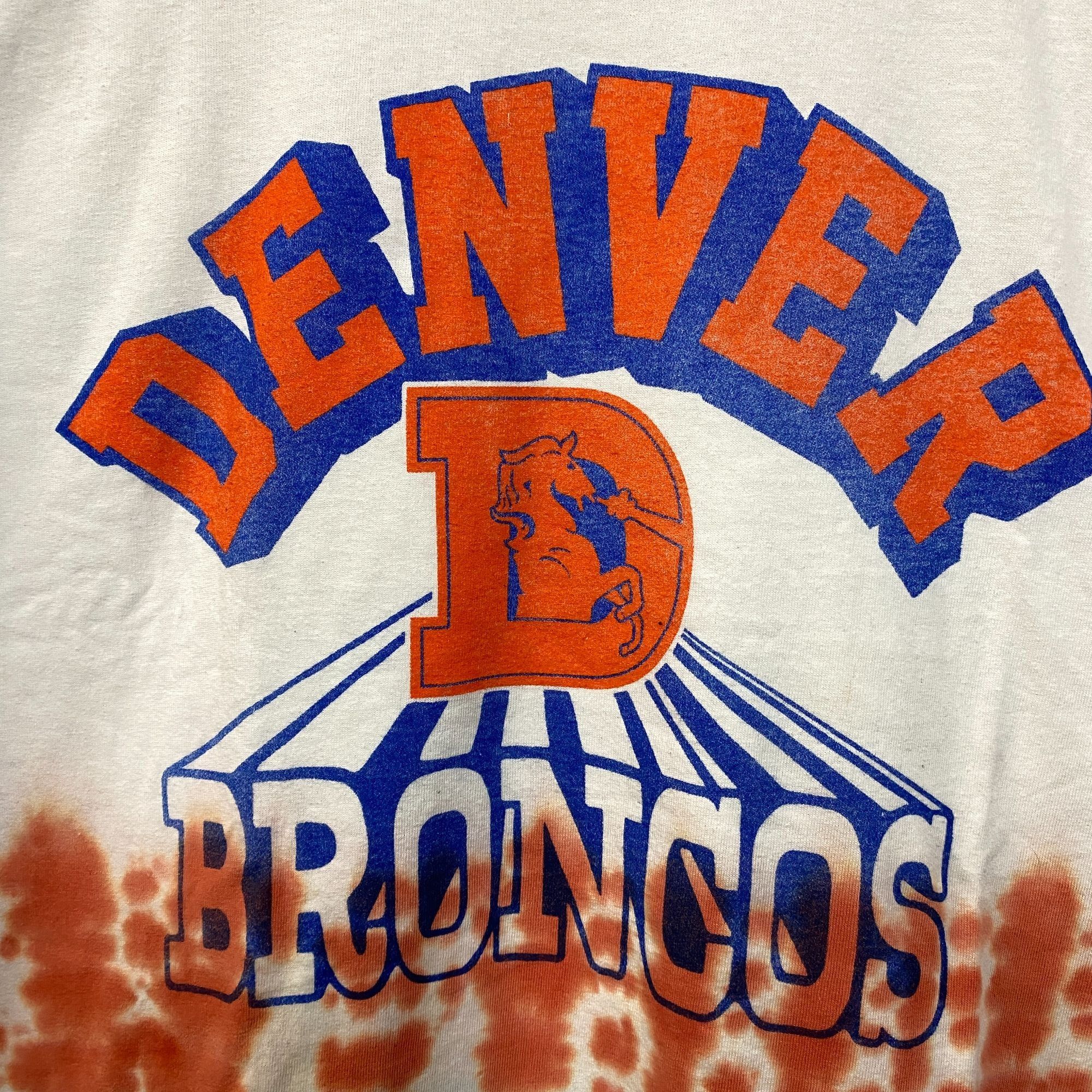 NFL NFL AFC West Denver Broncos Tie-Dye long Sleeve Shirt XL Size US XL / EU 56 / 4 - 2 Thumbnail